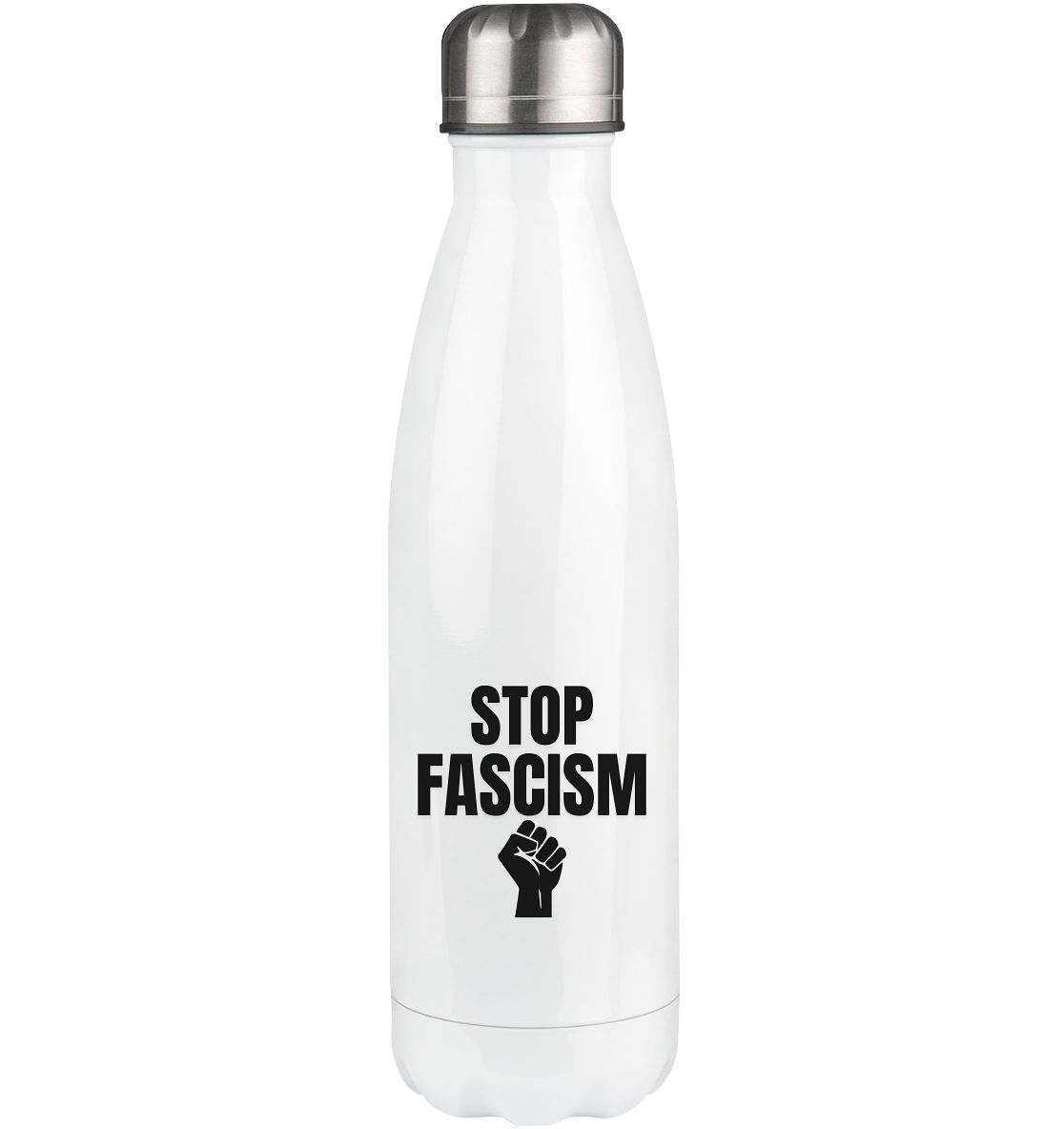 Stop Fascism "Raised Fist Edition" - Thermoflasche 500ml