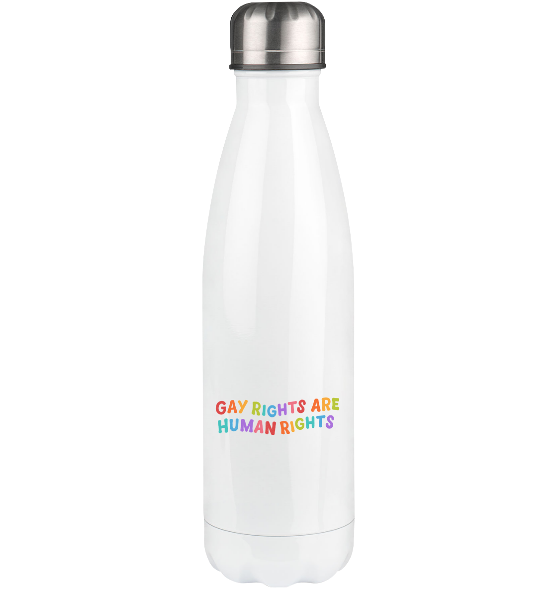 Gay Rights Are Human Rights - Thermoflasche 500ml