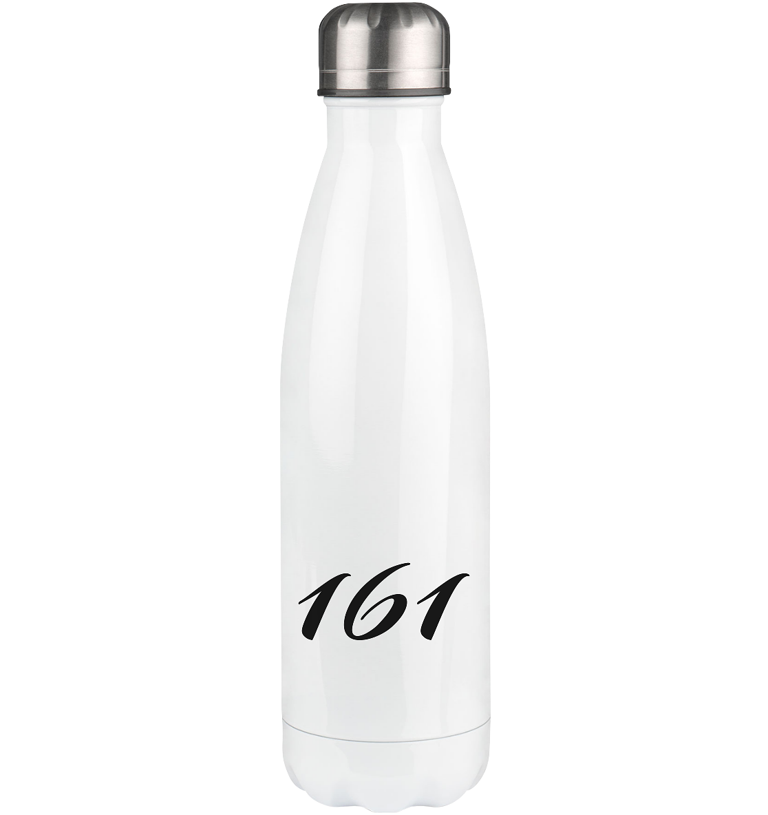 the world is a better place with anti fascism - Thermoflasche 500ml
