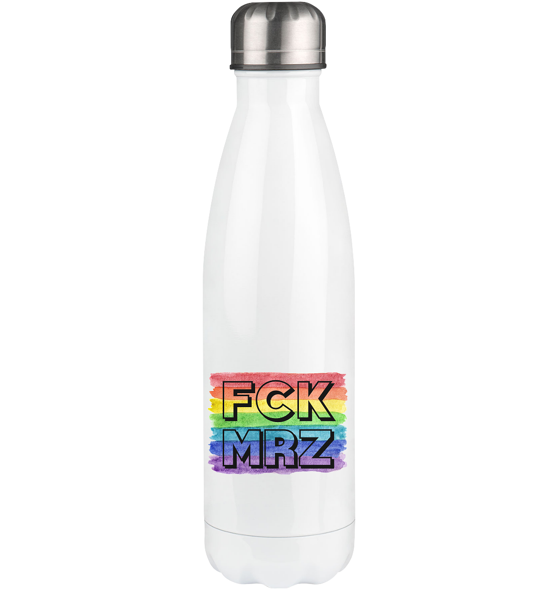 FCK MRZ "Rainbow Resistance Edition" - Thermoflasche 500ml