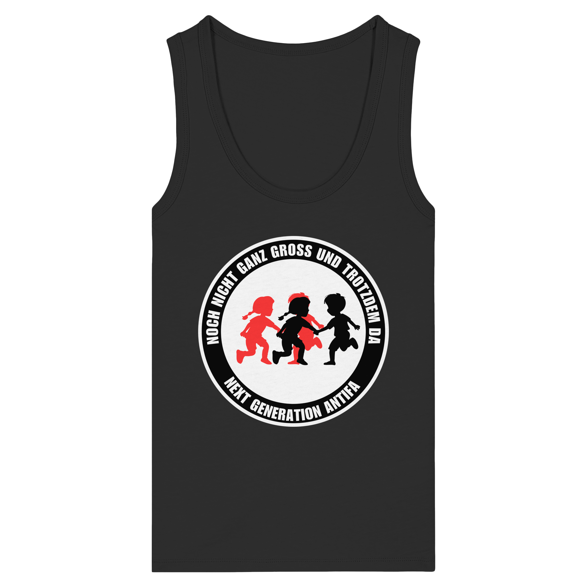 Noch nicht ganz gross und trotzdem da: Next Generation Antifa - Womens Organic Fitted Tank Top