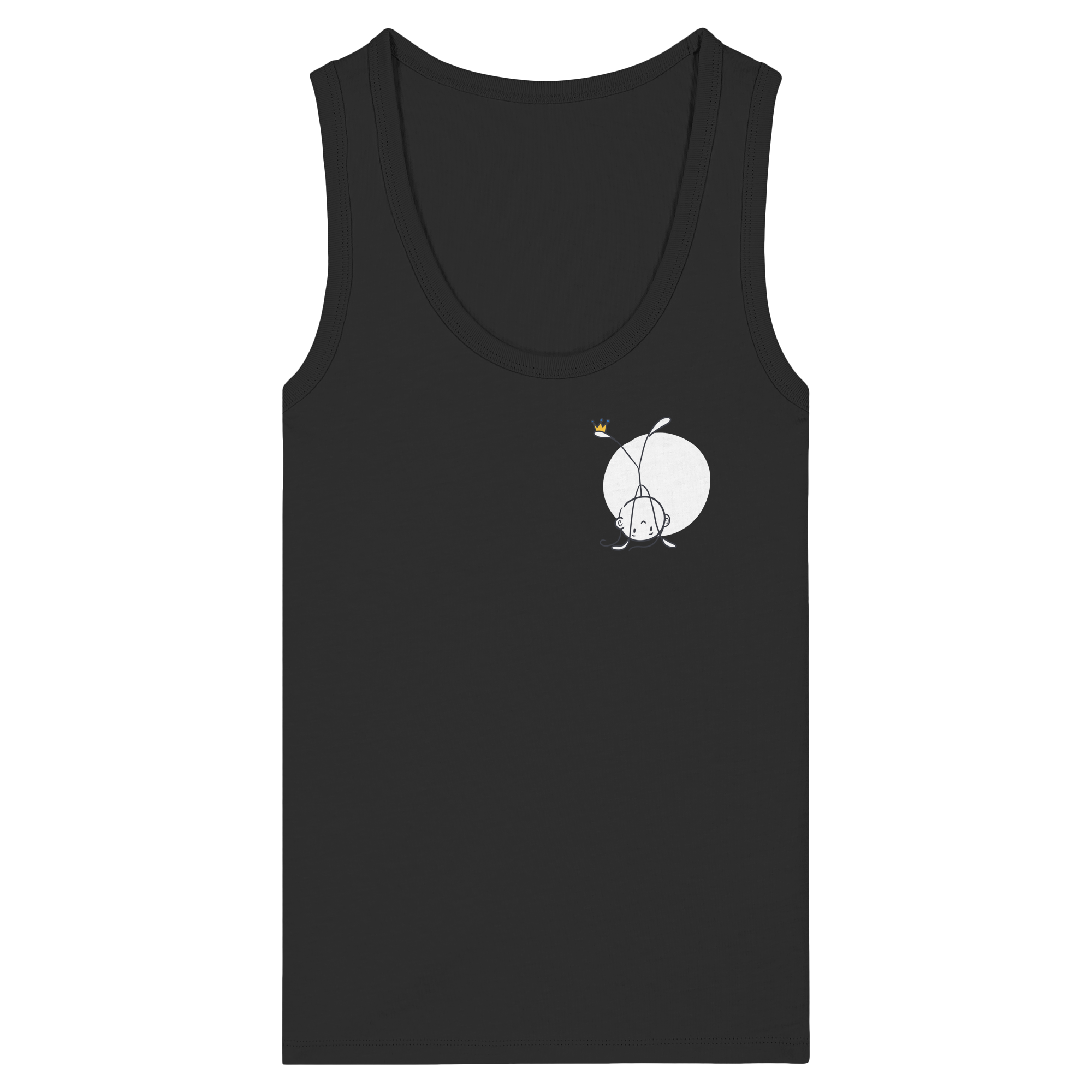 Mein Körper gehört mir "Bunte Edition" Backprint - Womens Organic Fitted Tank Top