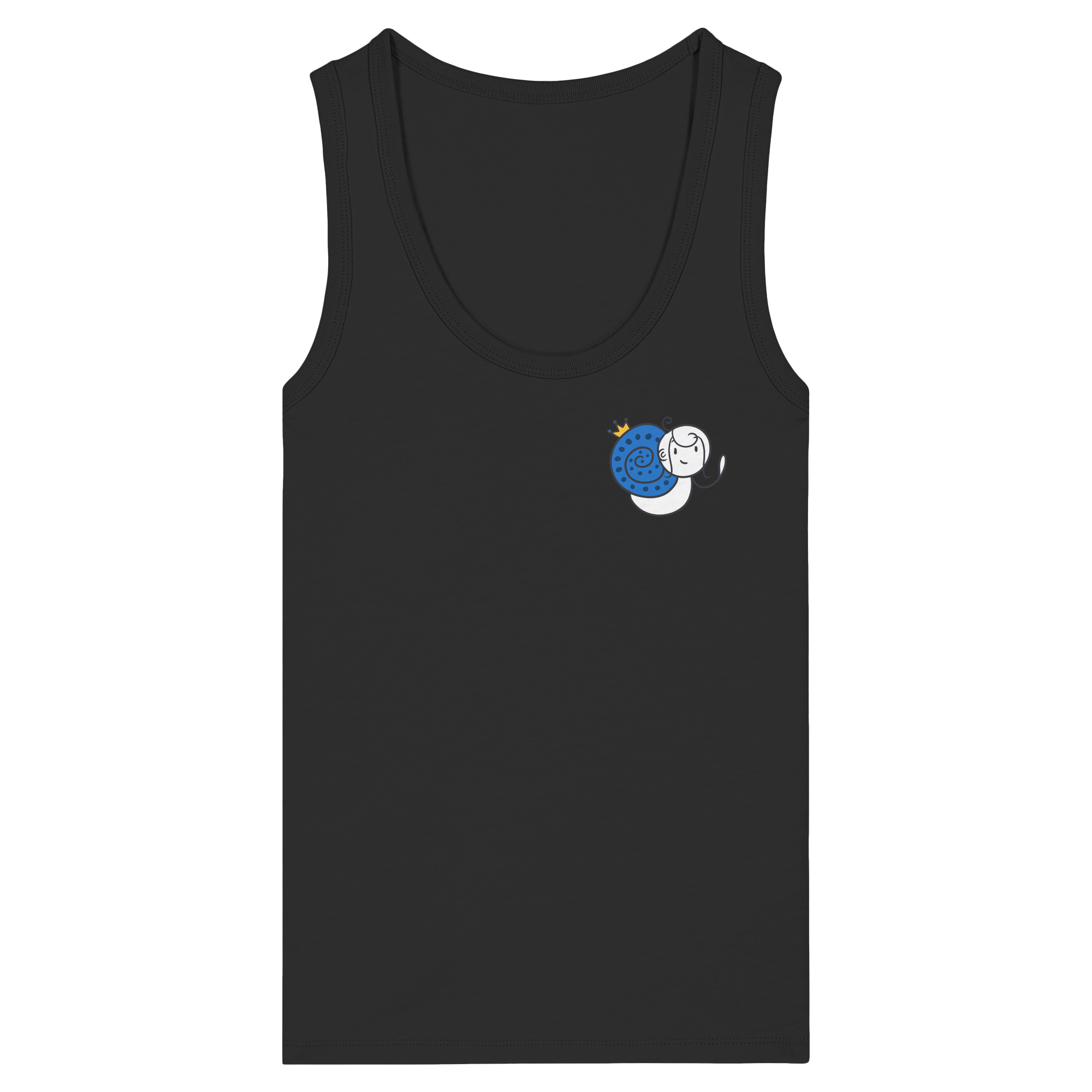 Meine Heilung braucht Zeit "Bunte Edition" Backprint - Womens Organic Fitted Tank Top