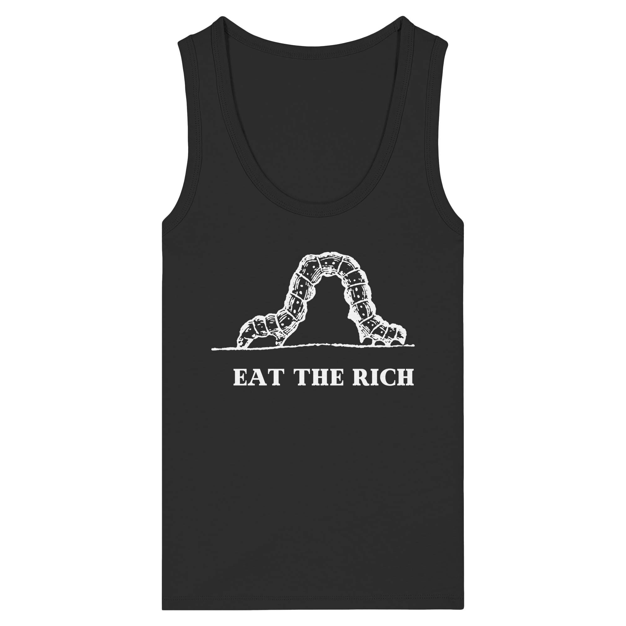 Eat the Rich "Hunger for Justice Edition" - Womens Organic Fitted Tank Top