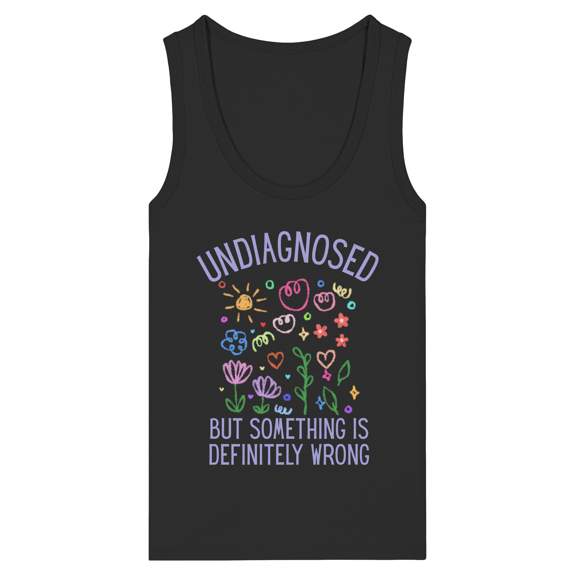 Undiagnosed but something is definitely wrong - Womens Organic Fitted Tank Top