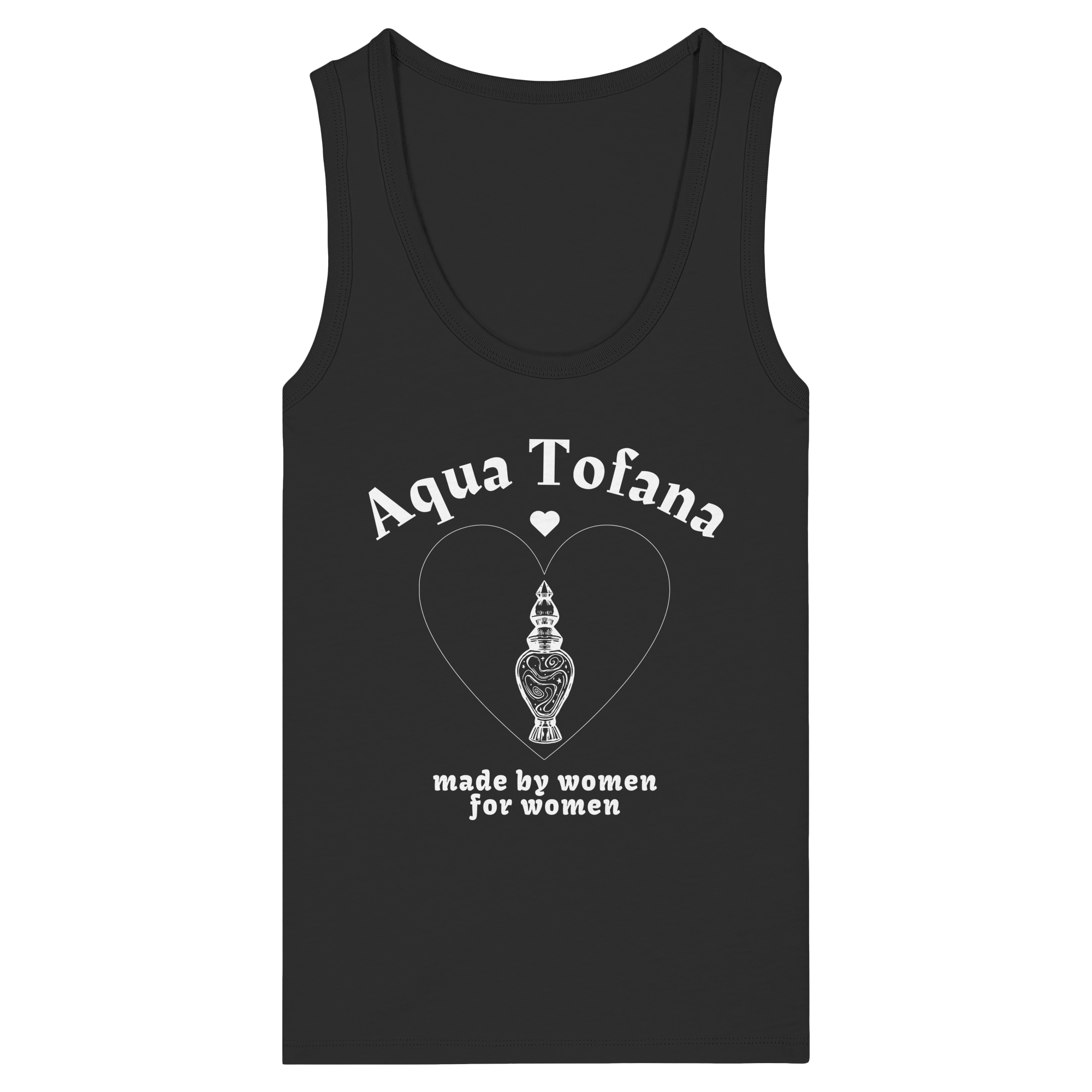 Aqua Tofana: Made By Women For Women - Womens Organic Fitted Tank Top