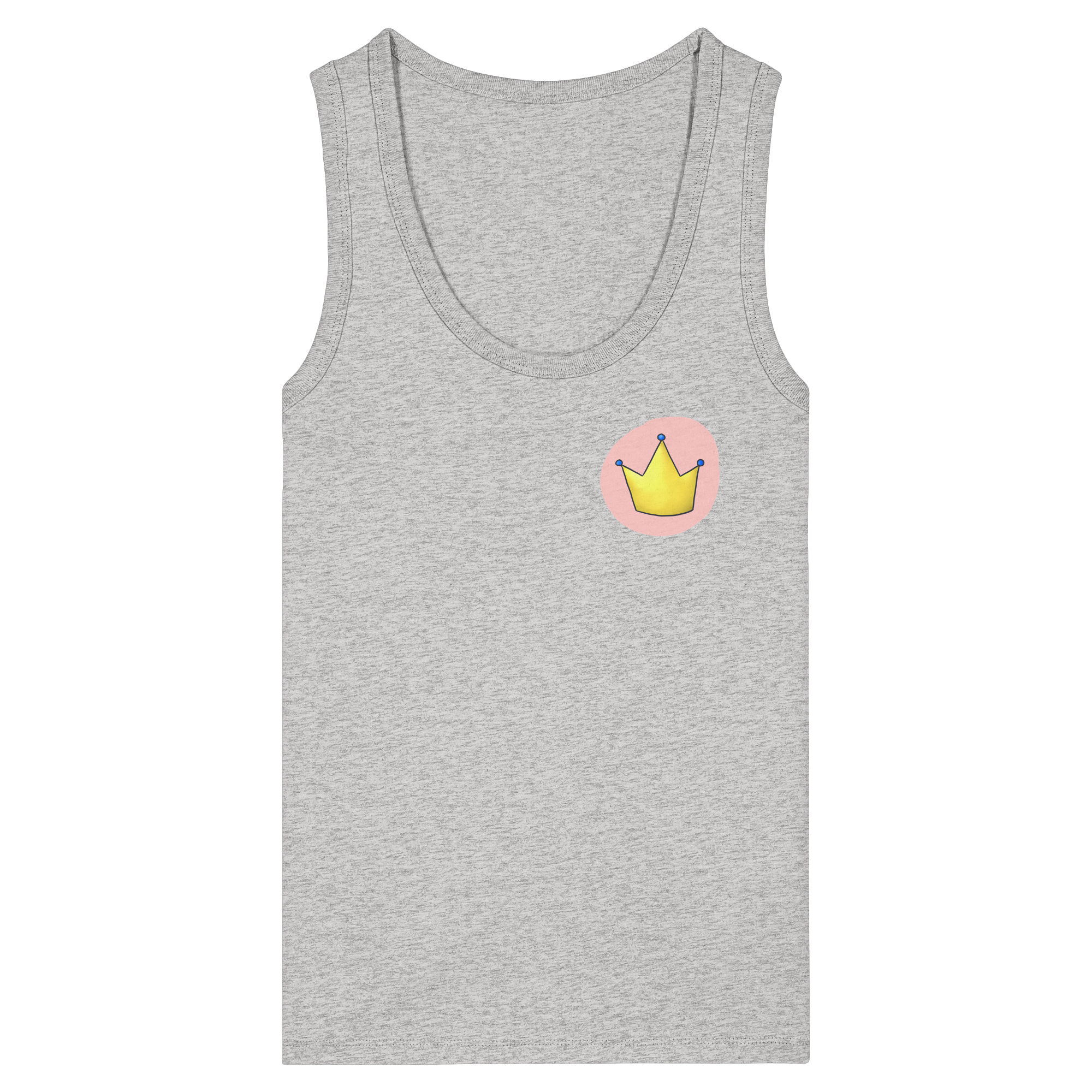 Survivor Queens Logo "Pink Bubble Edition" - Womens Organic Fitted Tank Top