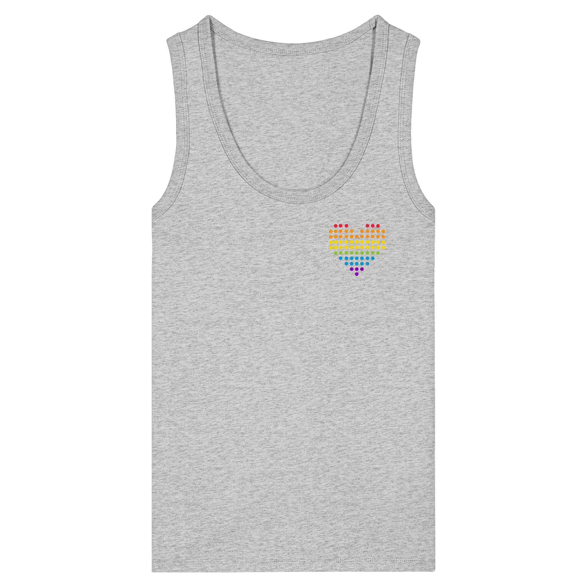 Punktherz - Womens Organic Fitted Tank Top