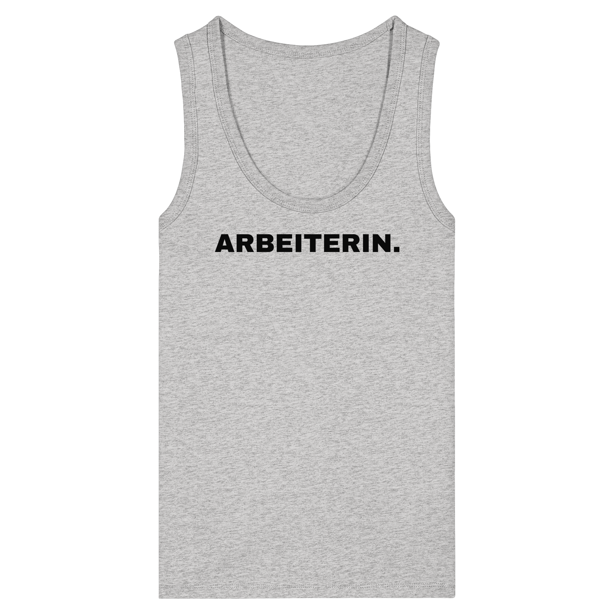 ARBEITERIN. "Plain Work Edition" - Womens Organic Fitted Tank Top