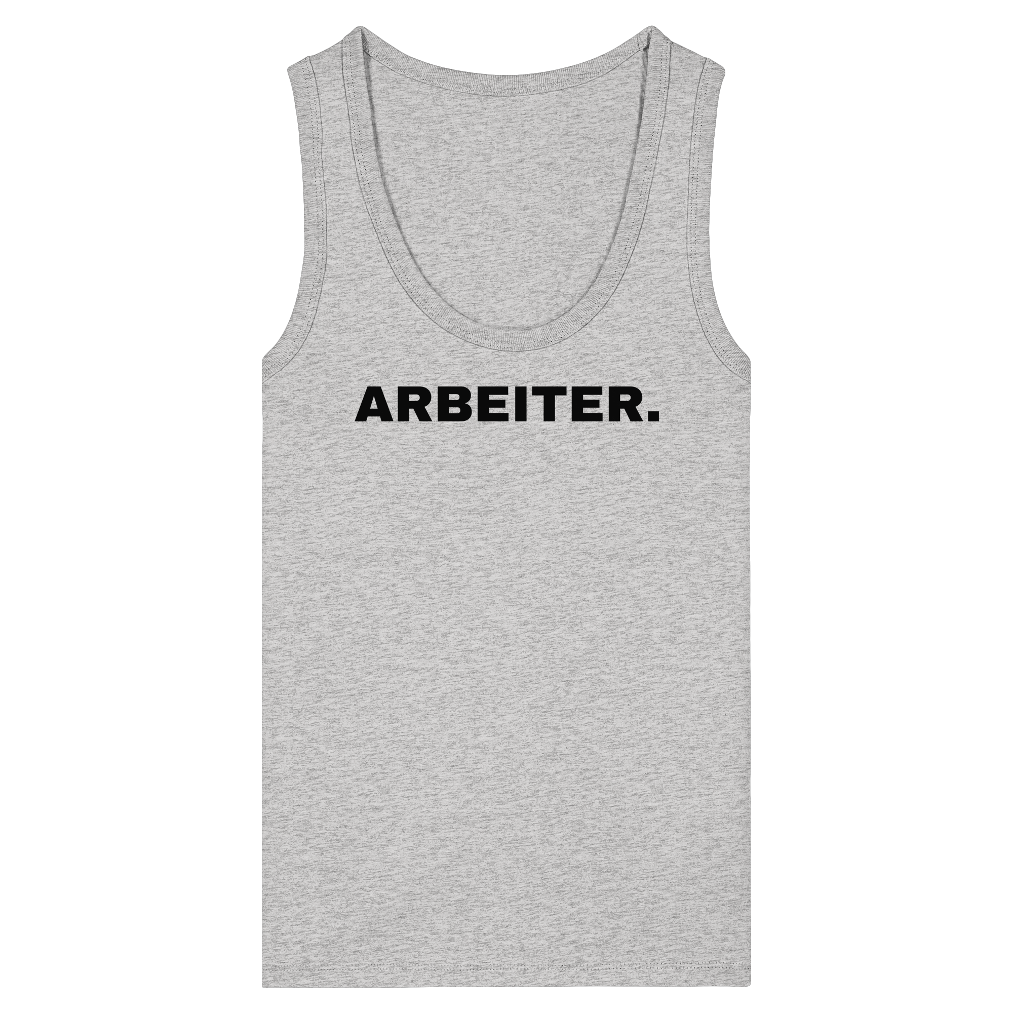 ARBEITER. "Plain Work Edition" - Womens Organic Fitted Tank Top