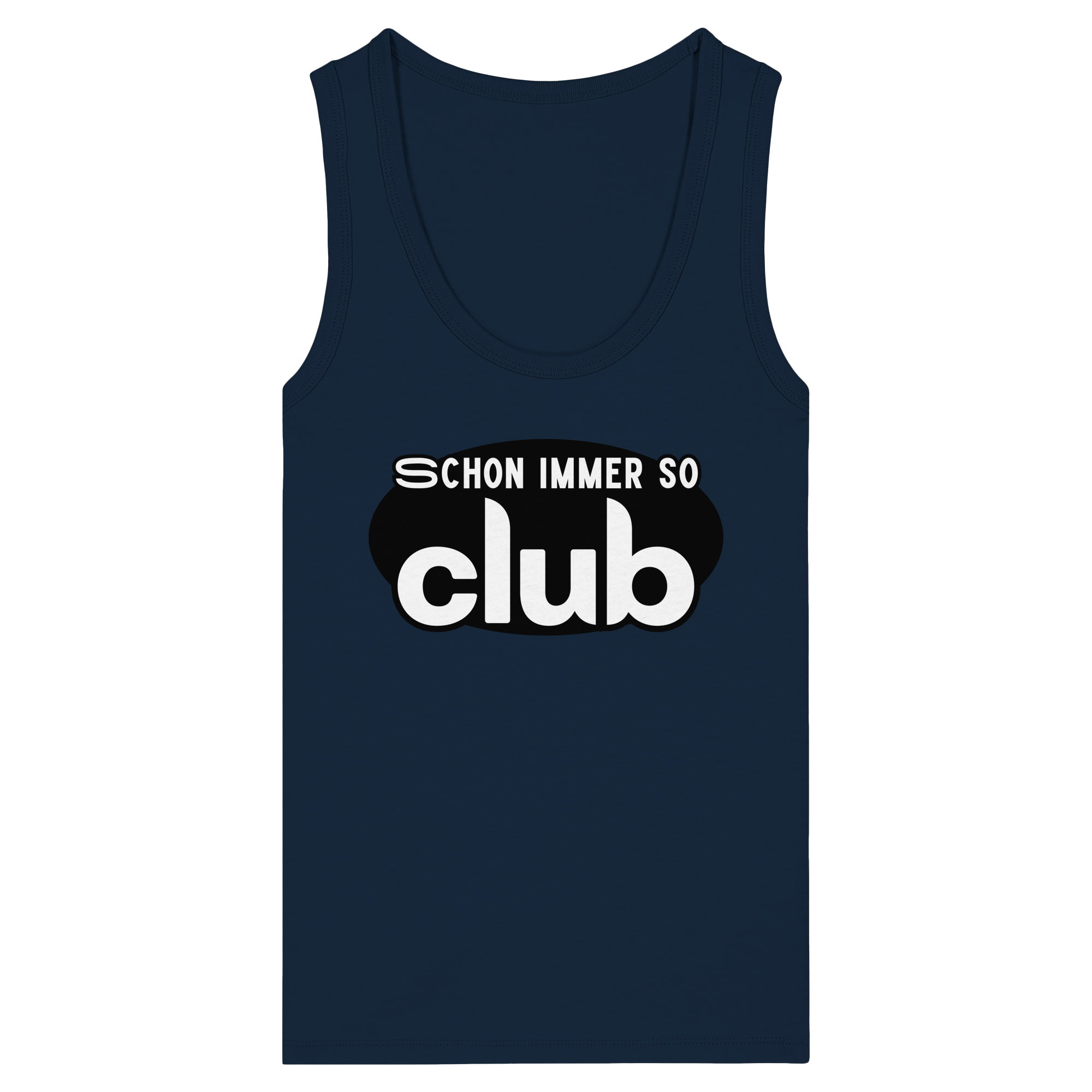 Schon Immer So Club - Womens Organic Fitted Tank Top