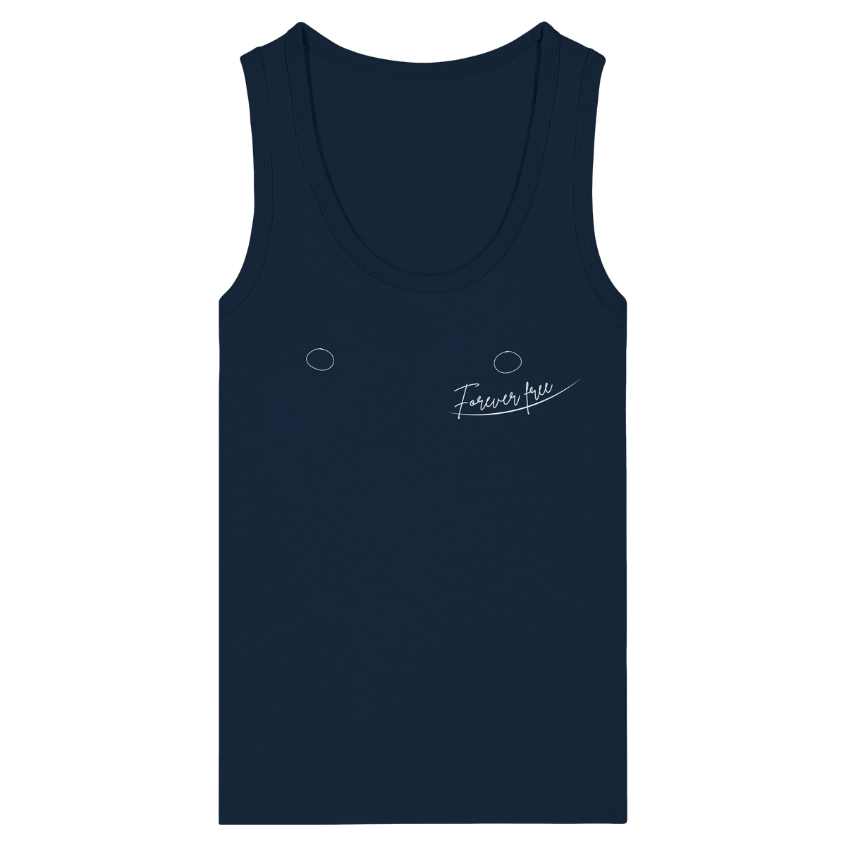 Forever Free nach Mastektomie "linksseitige Edition" - Womens Organic Fitted Tank Top