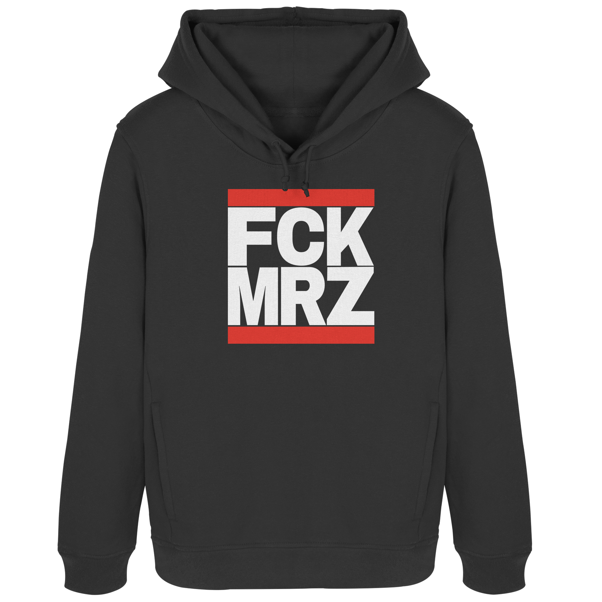 FCK MRZ (weiße Schrift) - Womens Organic Hoodie B&C