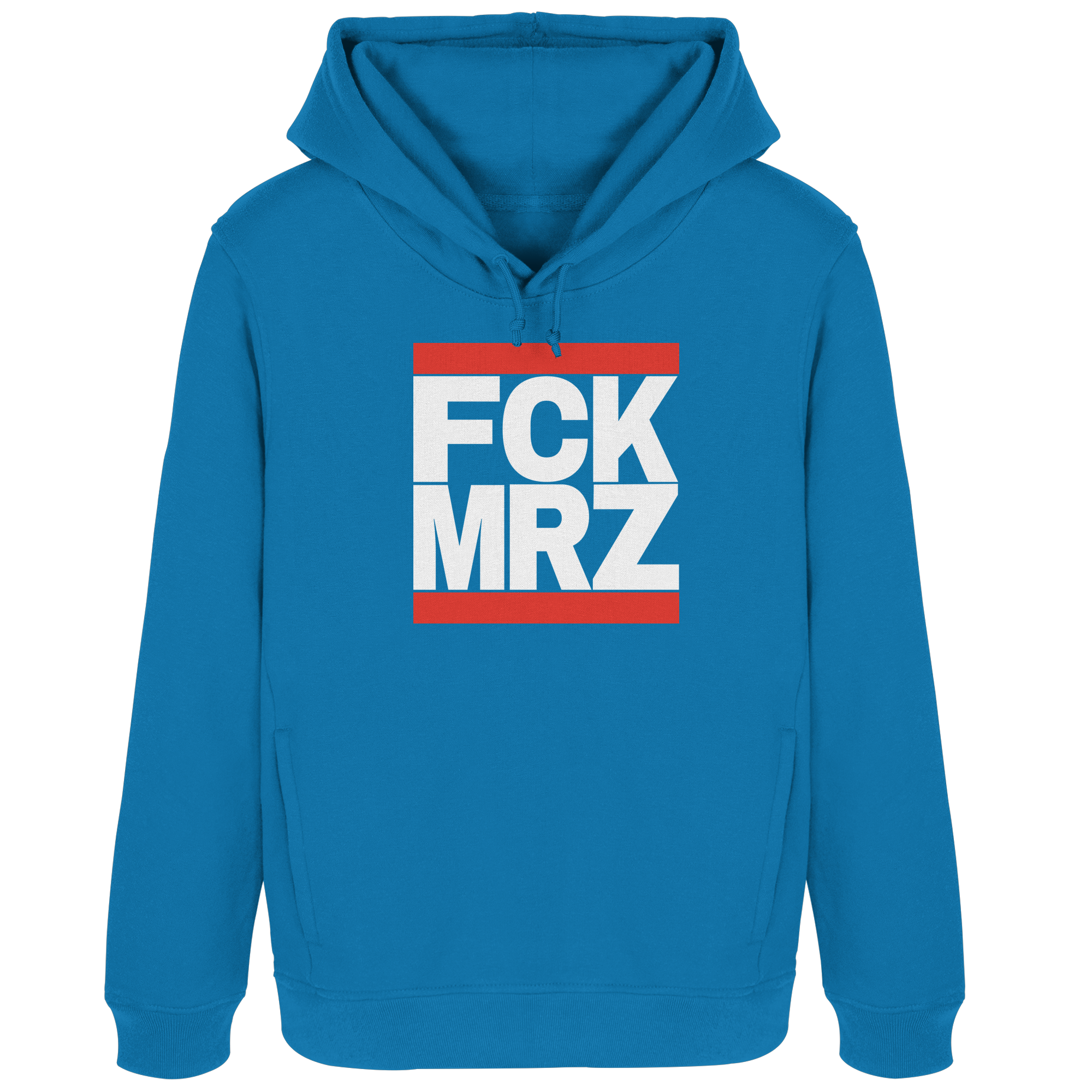 FCK MRZ (weiße Schrift) - Womens Organic Hoodie B&C