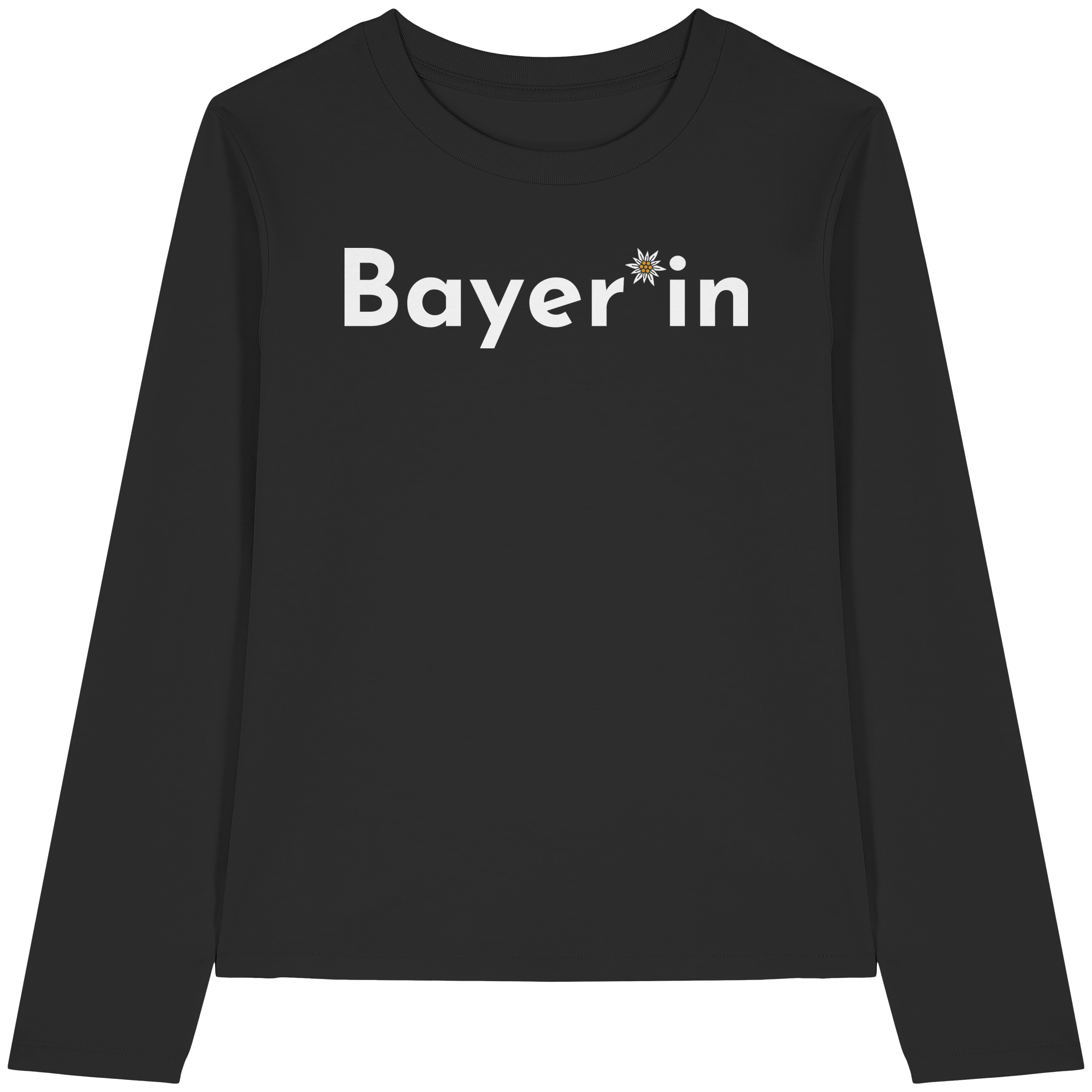 Bayer*in "Edelweiß Edition" - Womens Organic Longsleeve T-Shirt