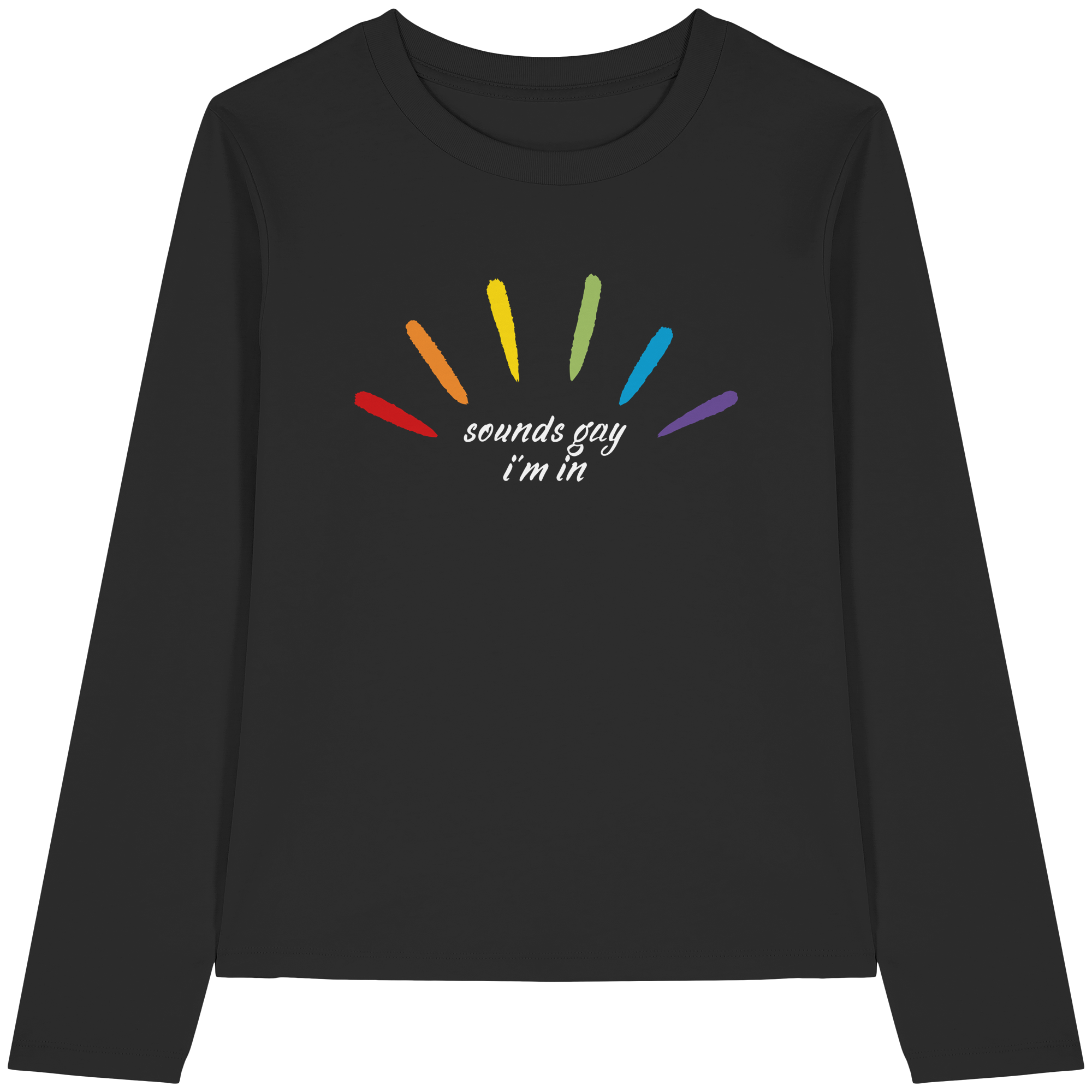 Sounds Gay I'm In - Womens Organic Longsleeve T-Shirt