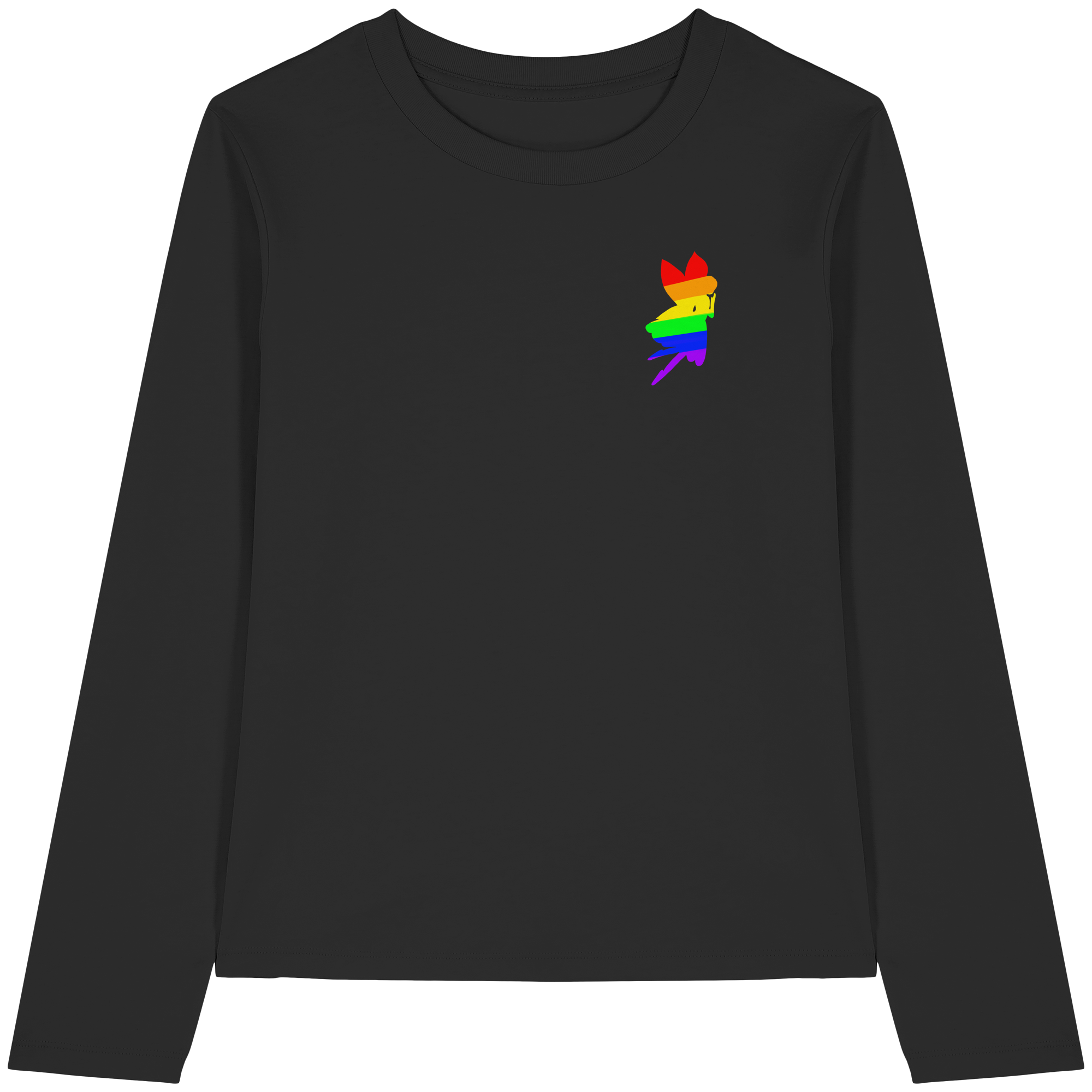 Regenbogen Fee - Womens Organic Longsleeve T-Shirt