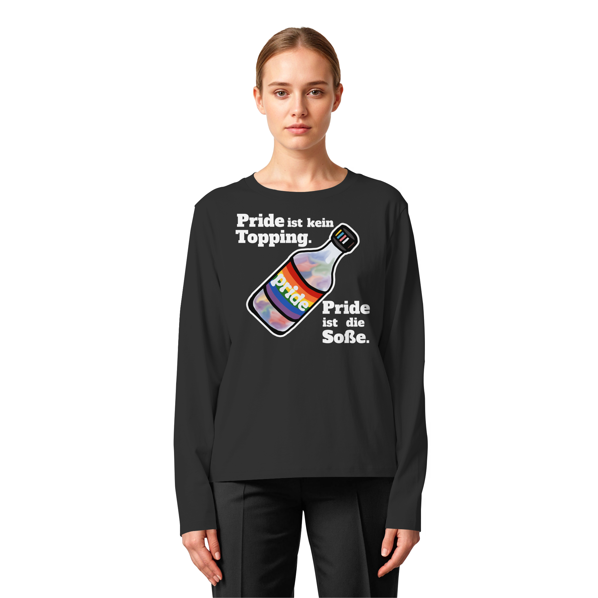 Regenbogen Soße: Die Hauptzutat - Womens Organic Longsleeve T-Shirt