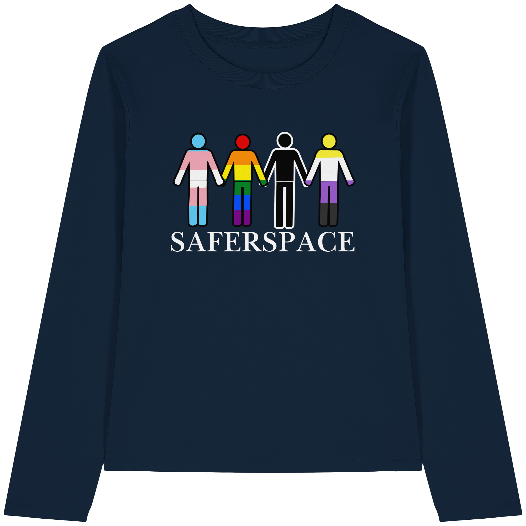 SAFERSPACE - Womens Organic Longsleeve T-Shirt