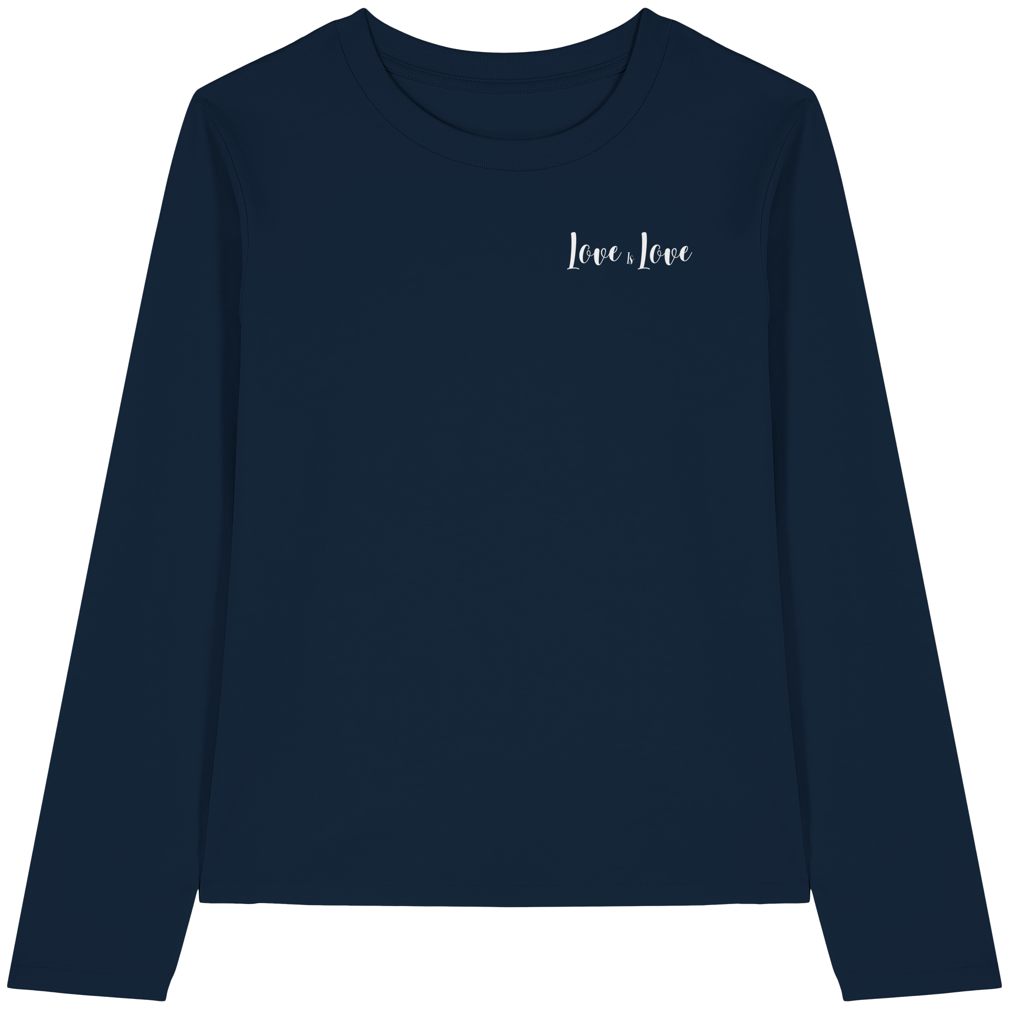 Love is Love "Calligraphy Edition" - Womens Organic Longsleeve T-Shirt