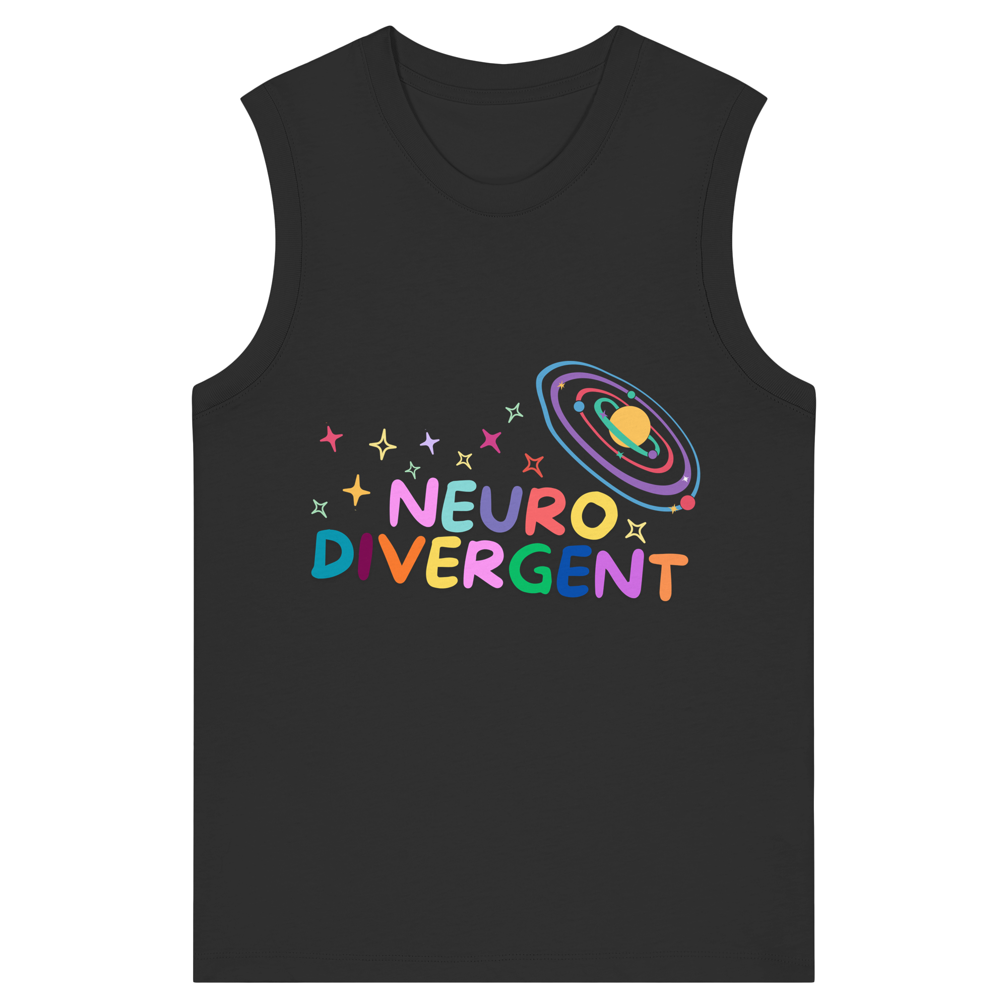 Neurodivergent "Planet Edition" - Womens Organic Tank Top