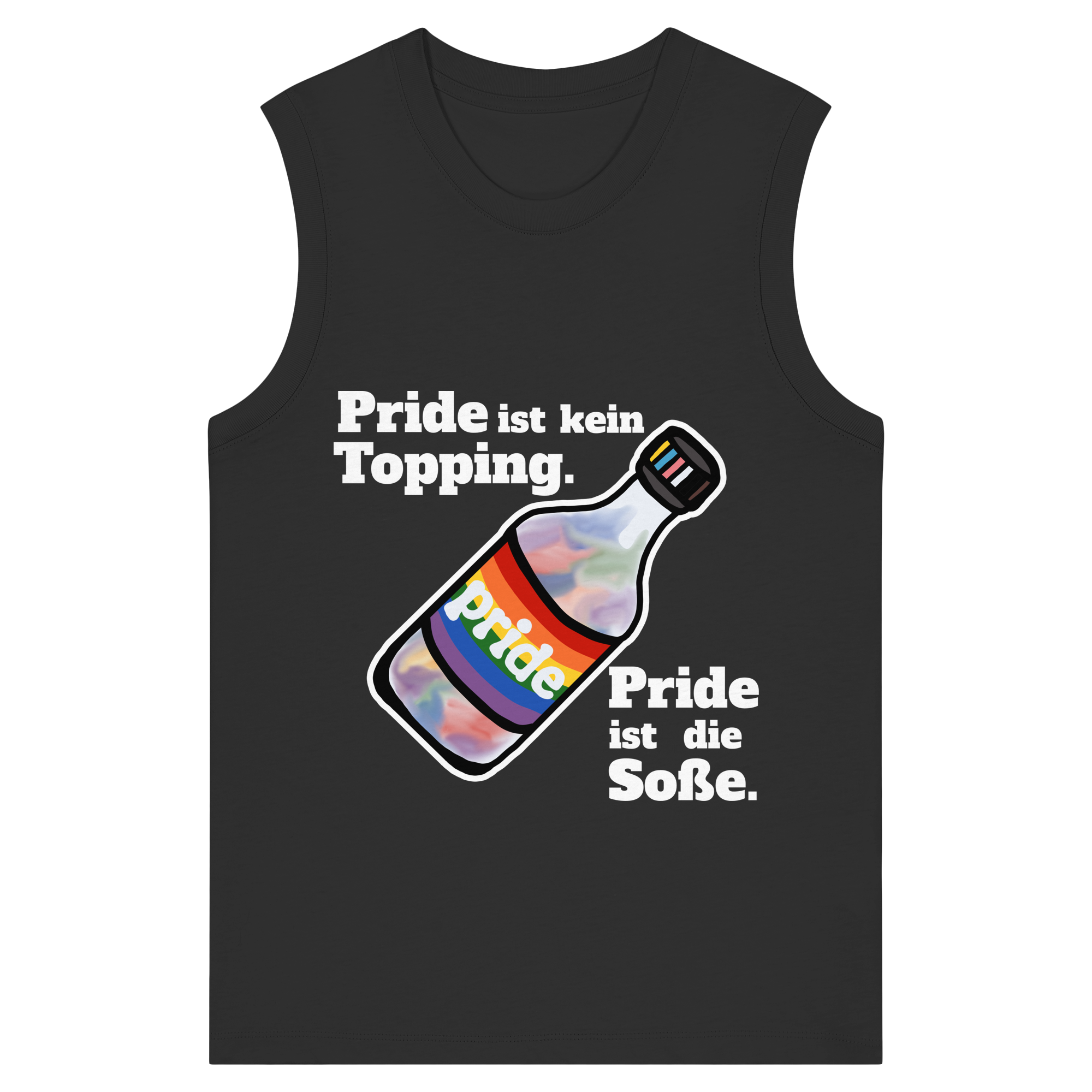 Regenbogen-Soße: Die Hauptzutat (dunkel) - Womens Organic Tank Top