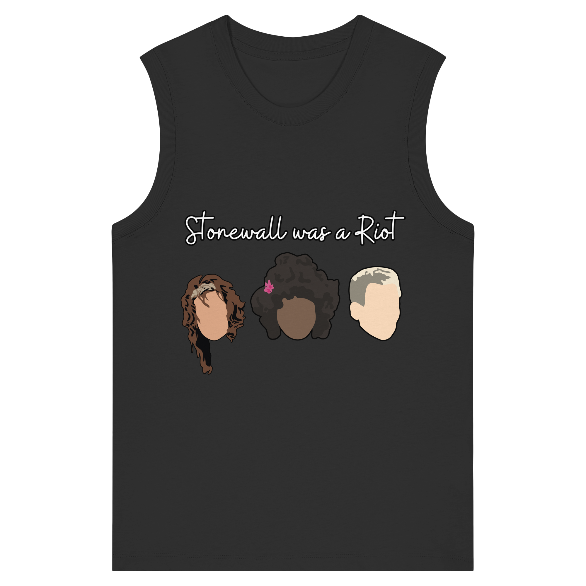 Stonewall was a Riot "Icons Edition" (dunkel) - Womens Organic Tank Top