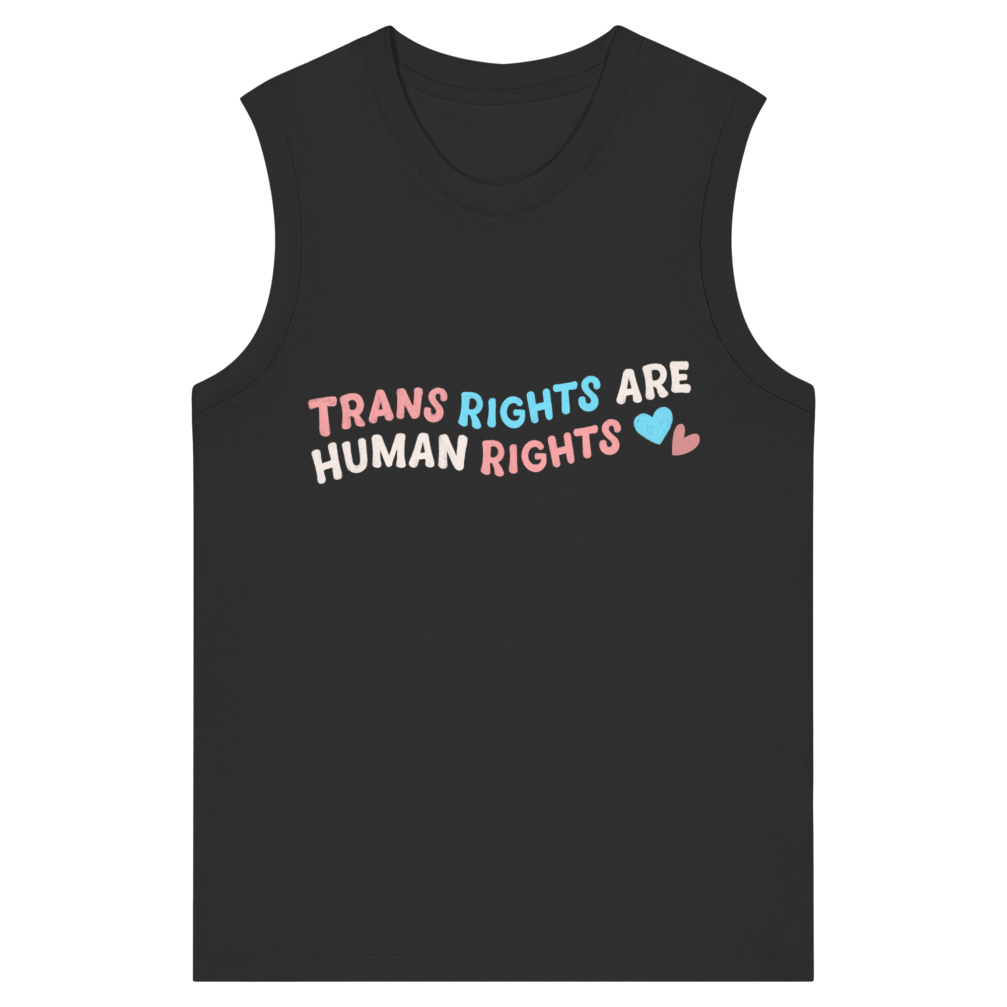 Trans Rights are Human Rights "Pastel Power Edition" - Womens Organic Tank Top
