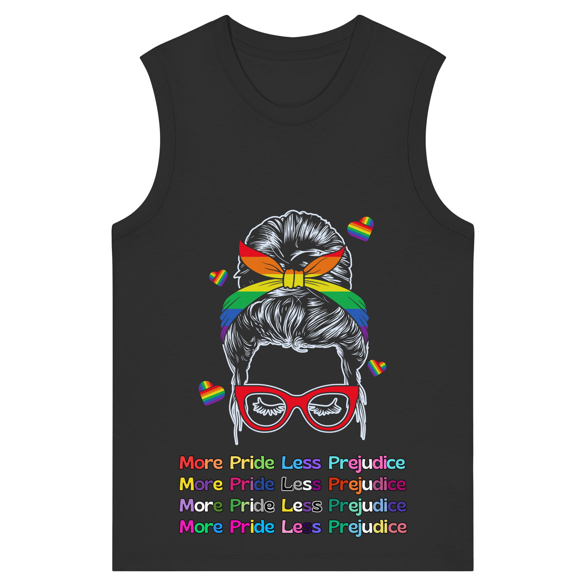More Pride Less Prejudice - Womens Organic Tank Top