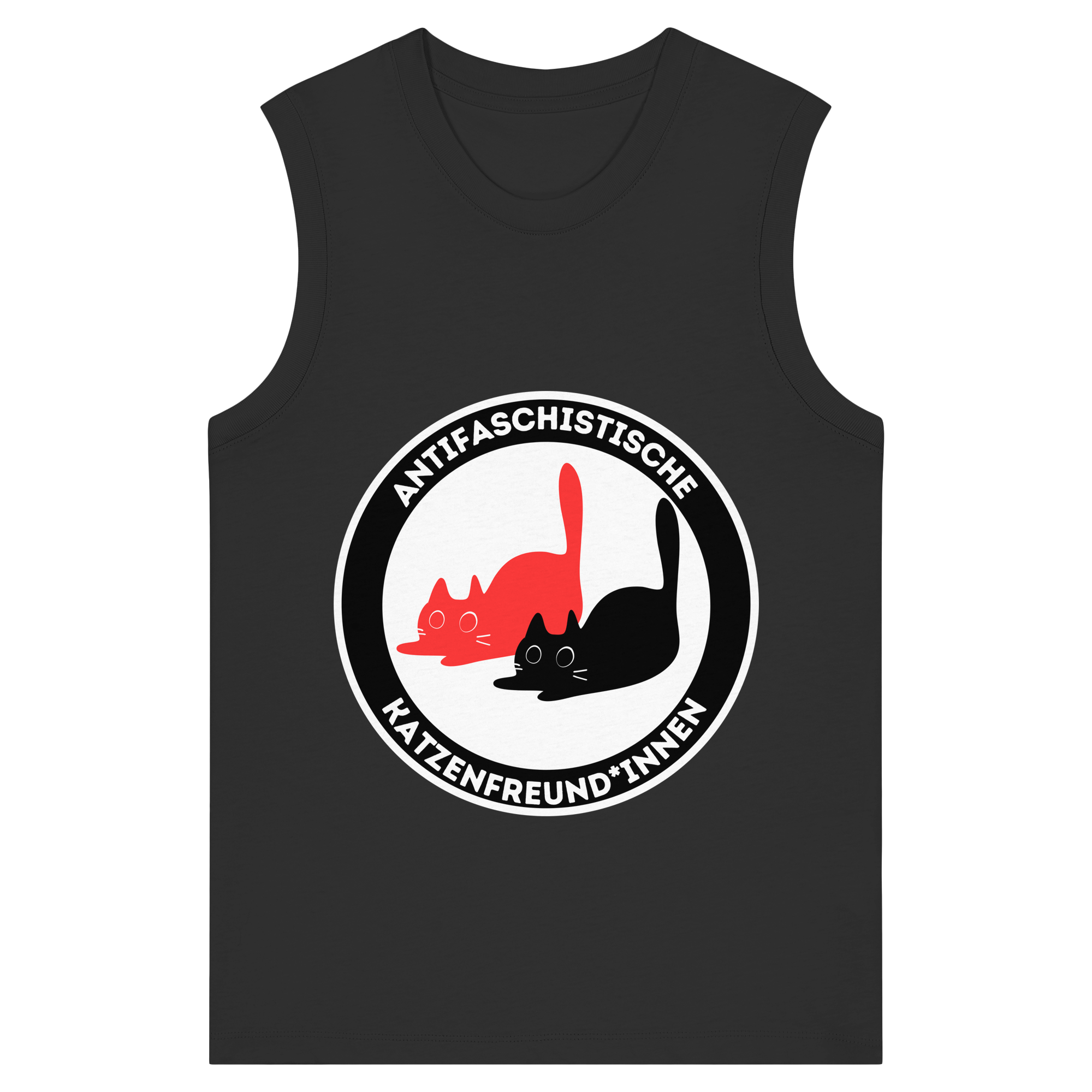 Antifaschistische Katzenfreund*innen - Womens Organic Tank Top