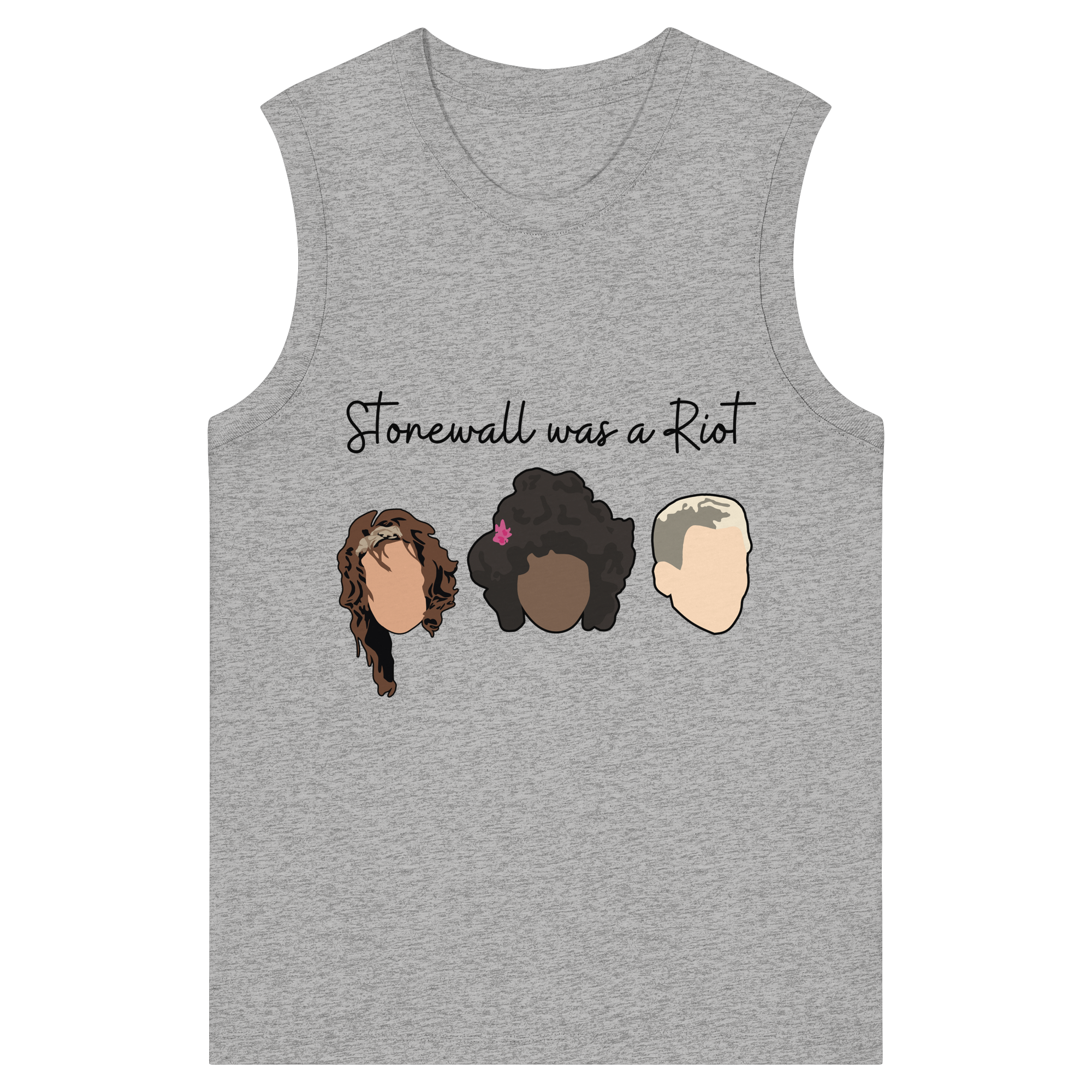 Stonewall was a Riot "Icons Edition" (hell) - Womens Organic Tank Top