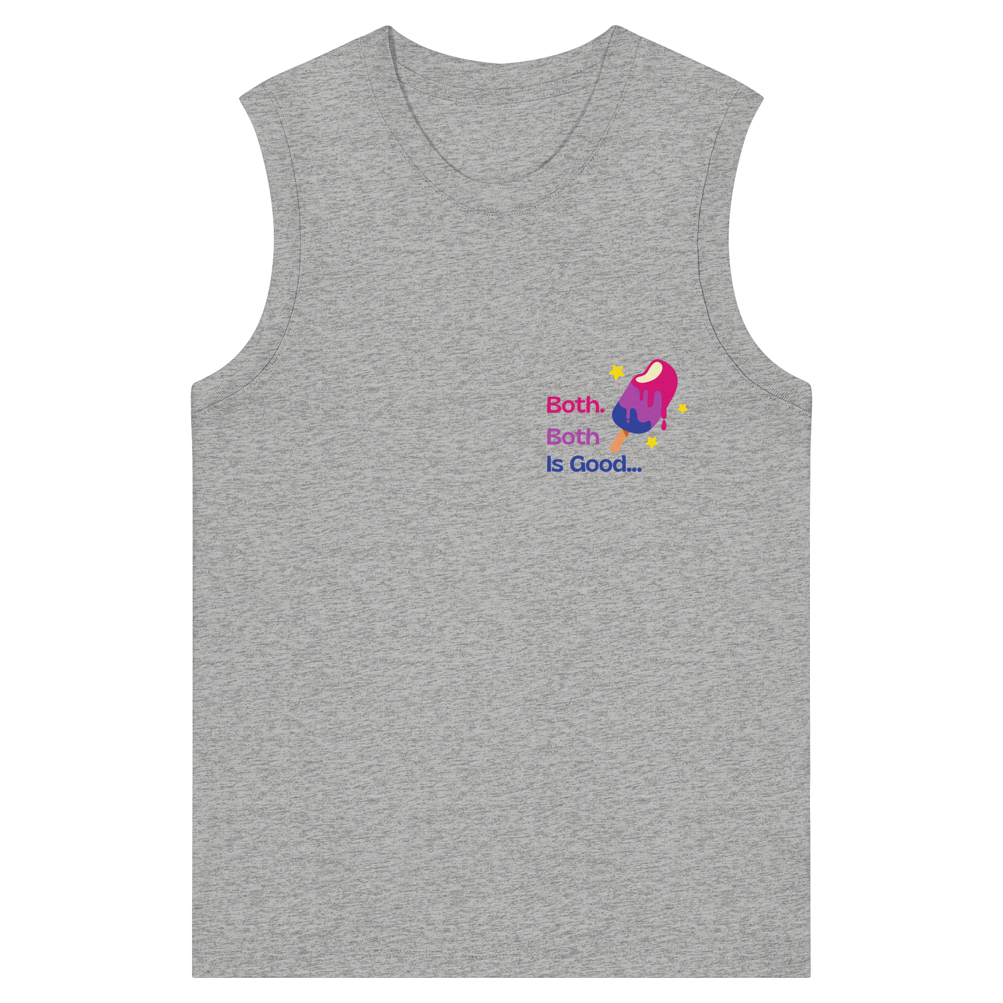 Bi Pride: Both is Good - Womens Organic Tank Top