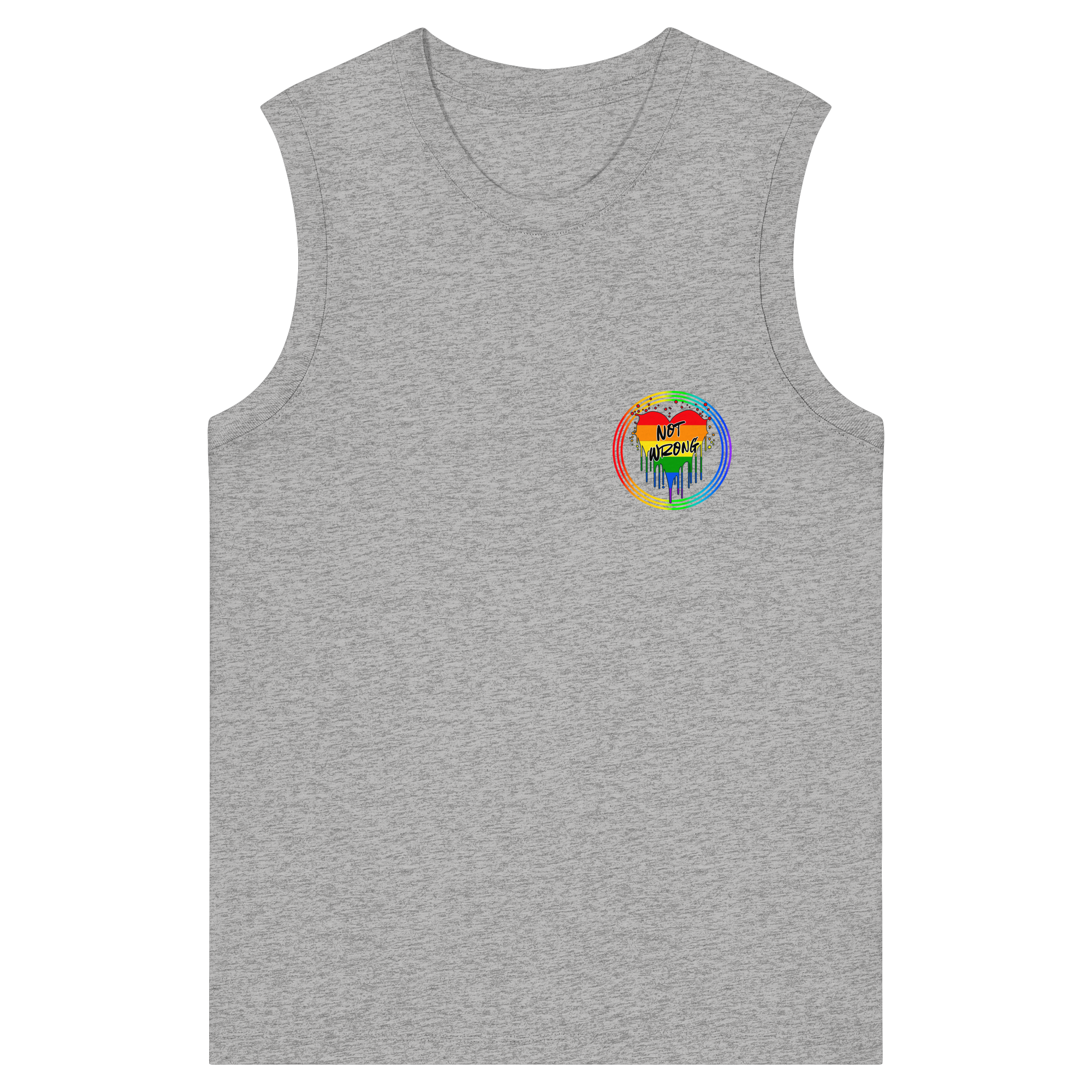 Queer Not Wrong "Regenbogenkreis Edition" - Womens Organic Tank Top
