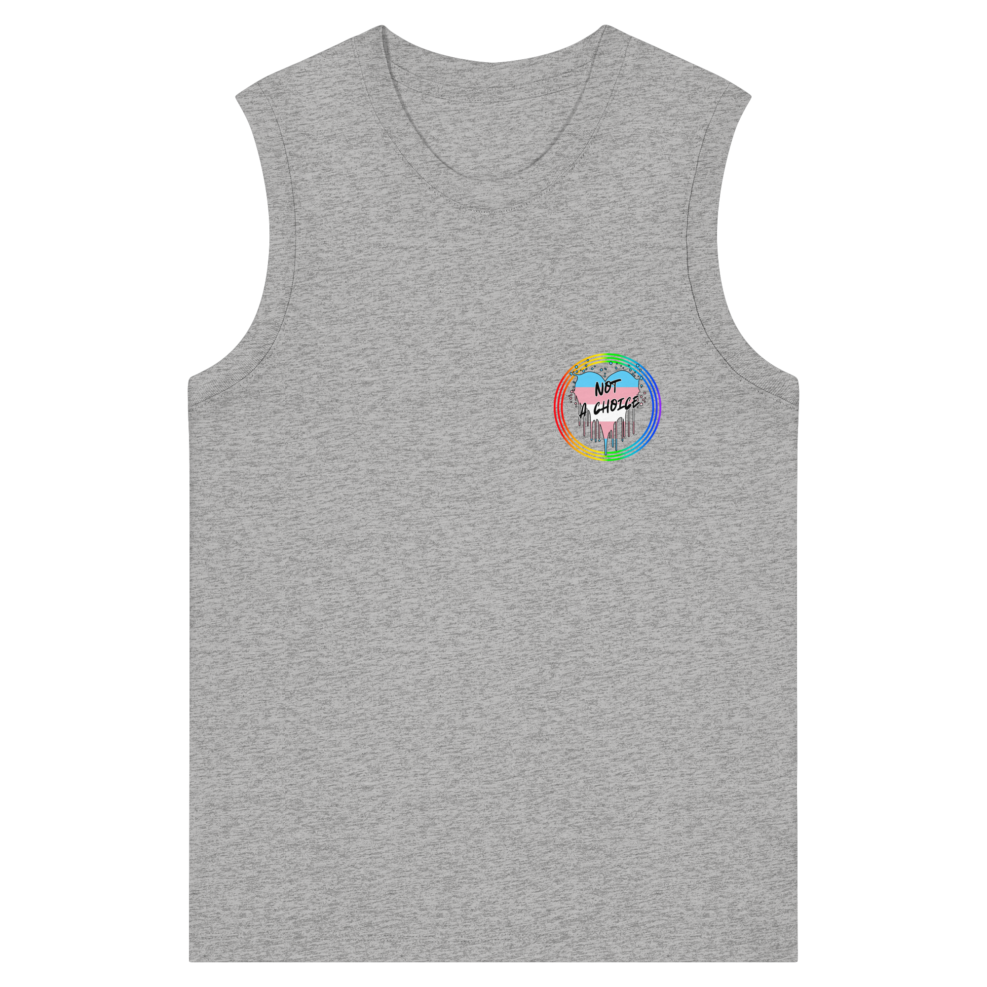 Trans Not a Choice "Regenbogenkreis Edition" - Womens Organic Tank Top