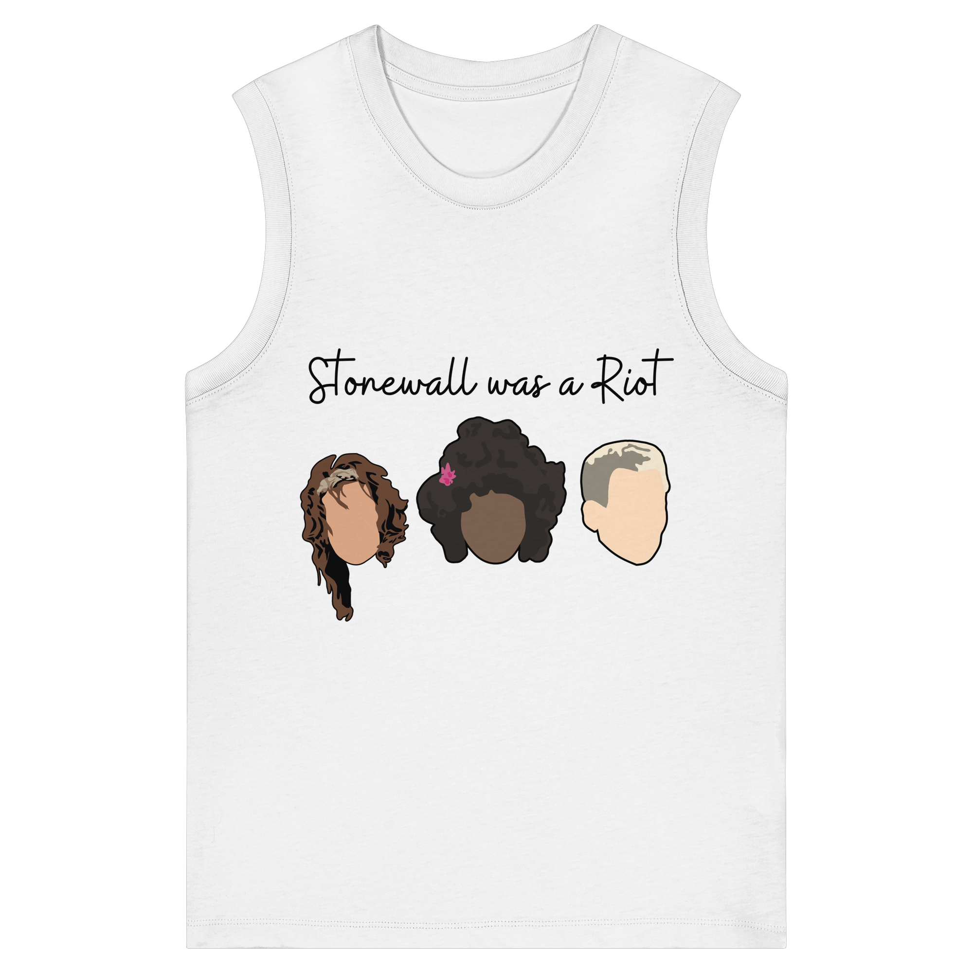 Stonewall was a Riot "Icons Edition" (hell) - Womens Organic Tank Top