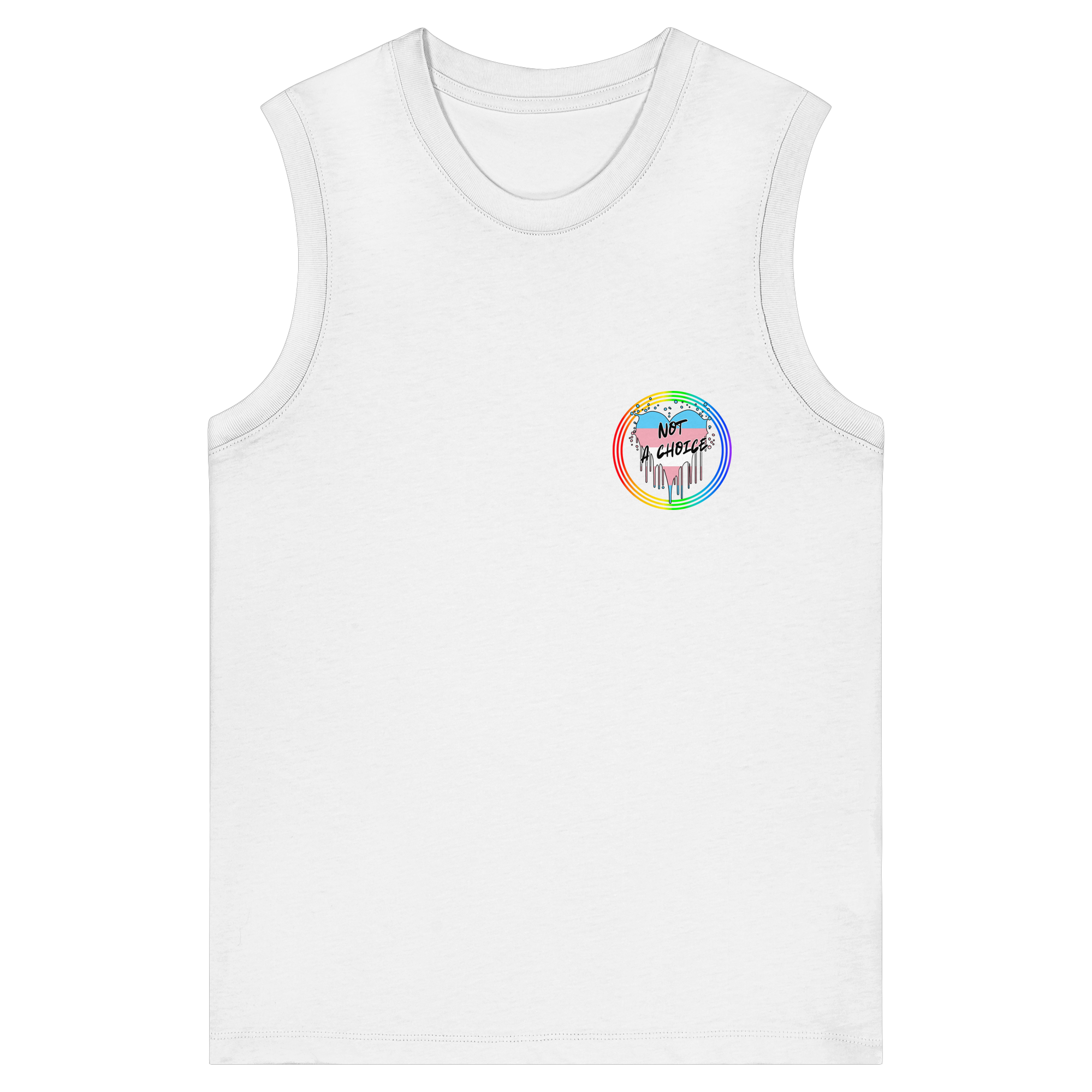 Trans Not a Choice "Regenbogenkreis Edition" - Womens Organic Tank Top