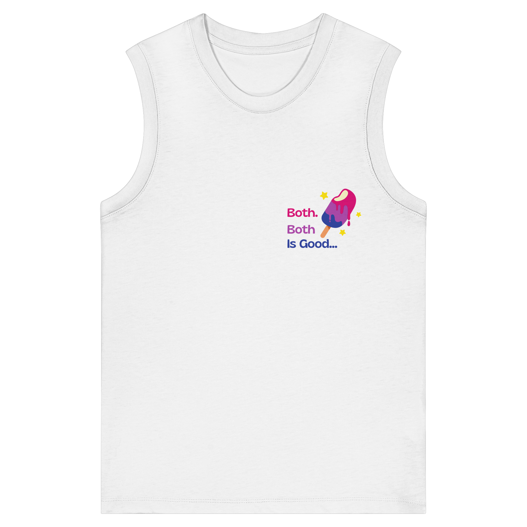 Bi Pride: Both is Good - Womens Organic Tank Top