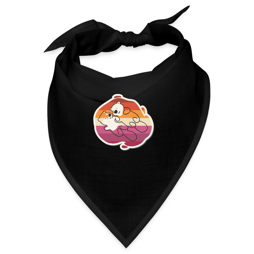 Lesbische Bieber Bandana - Schwarz