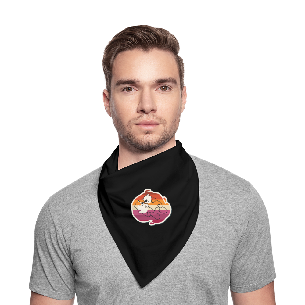 Lesbische Bieber Bandana - Schwarz