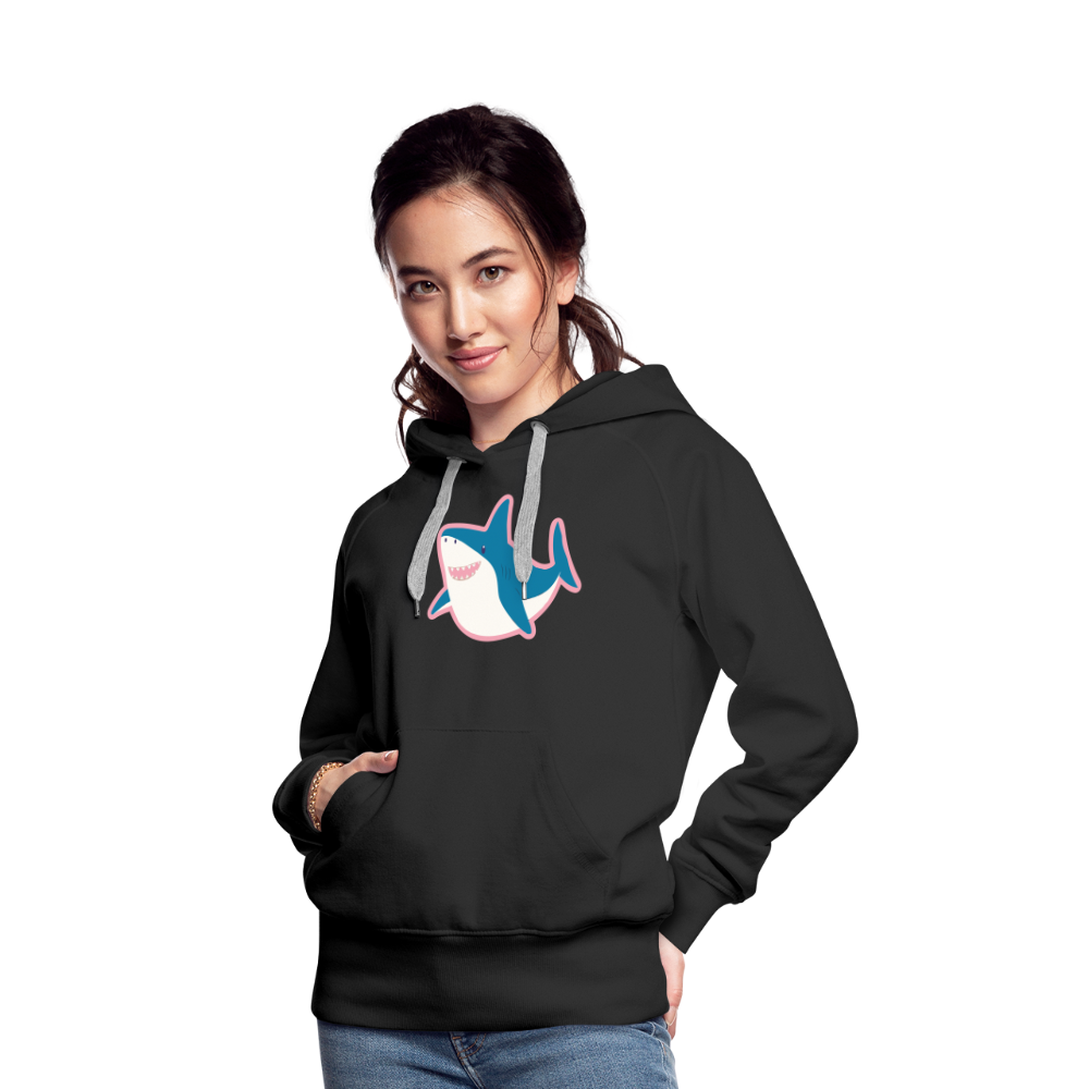 Trans Hai "Frauen" Hoodie - Schwarz