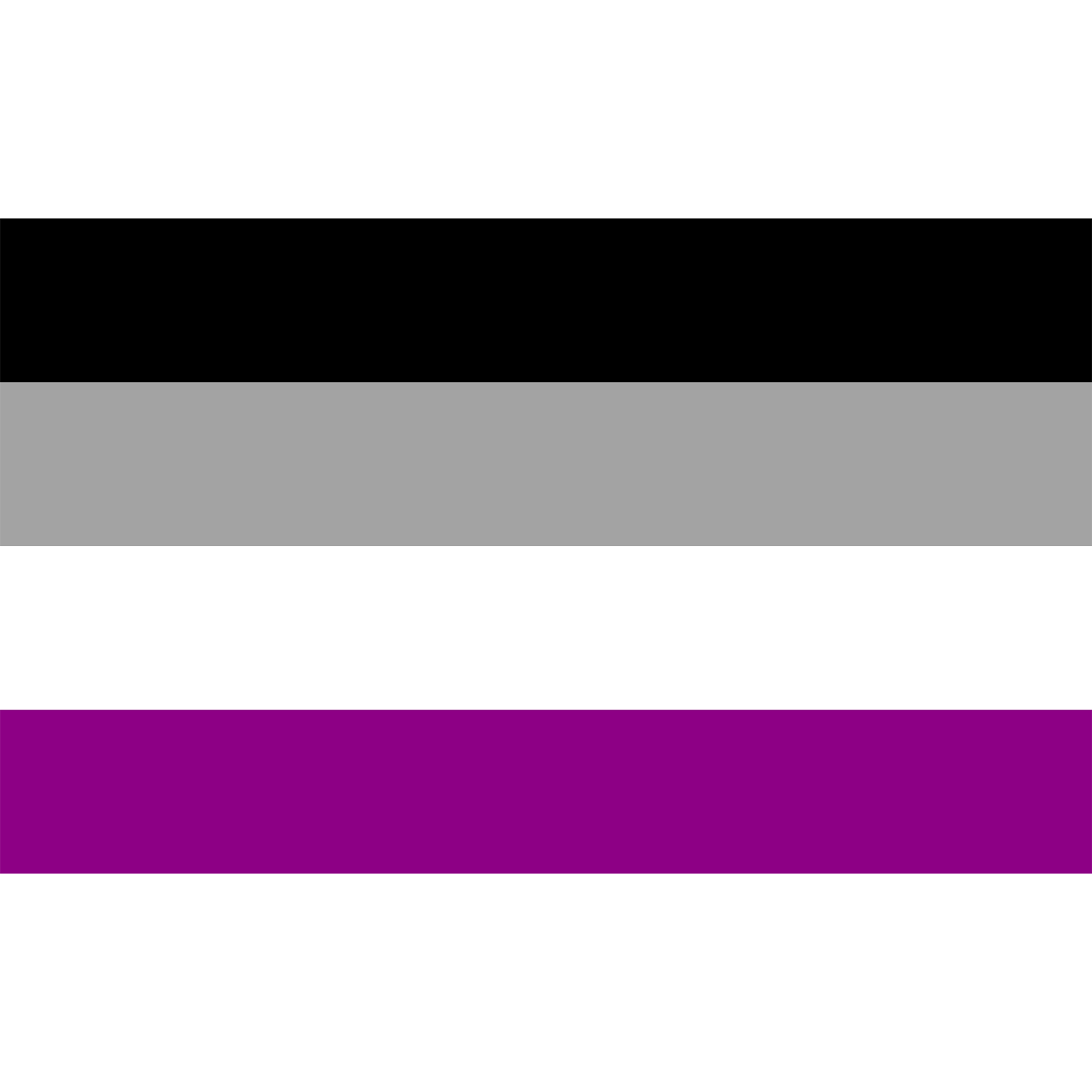 Asexual Pride Accessoires