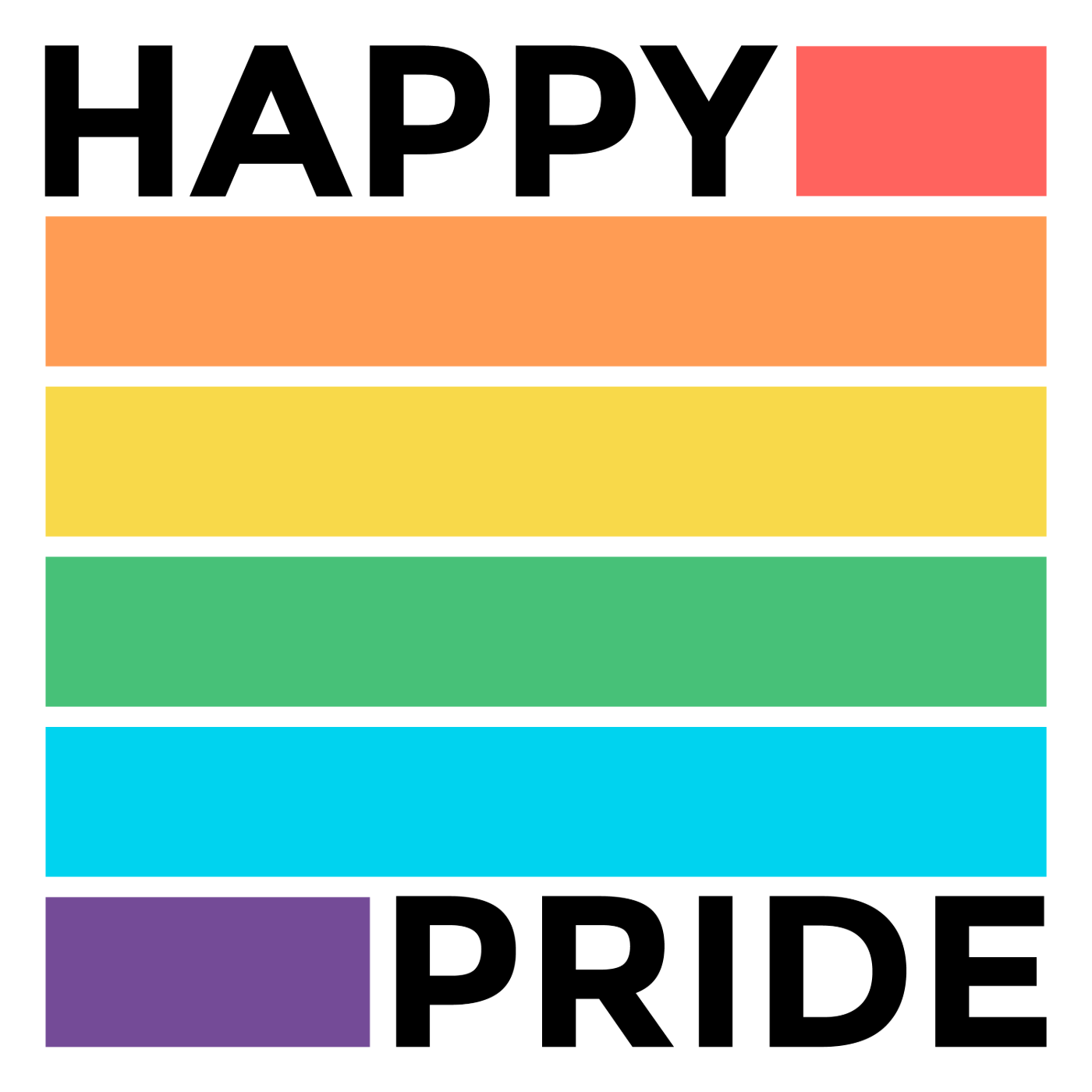 Happy Pride Badge