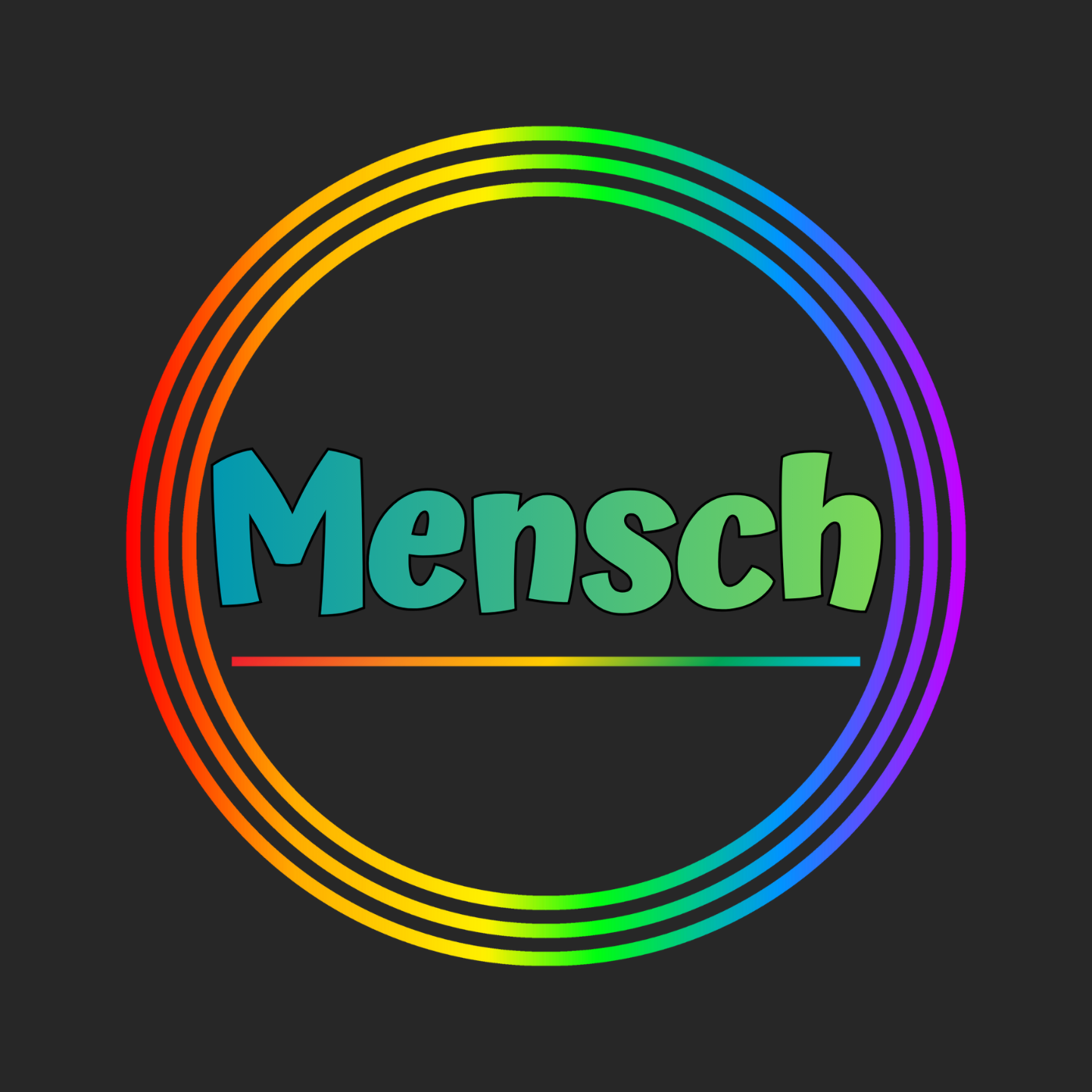 Mensch Pronomen Regenbogenkreis