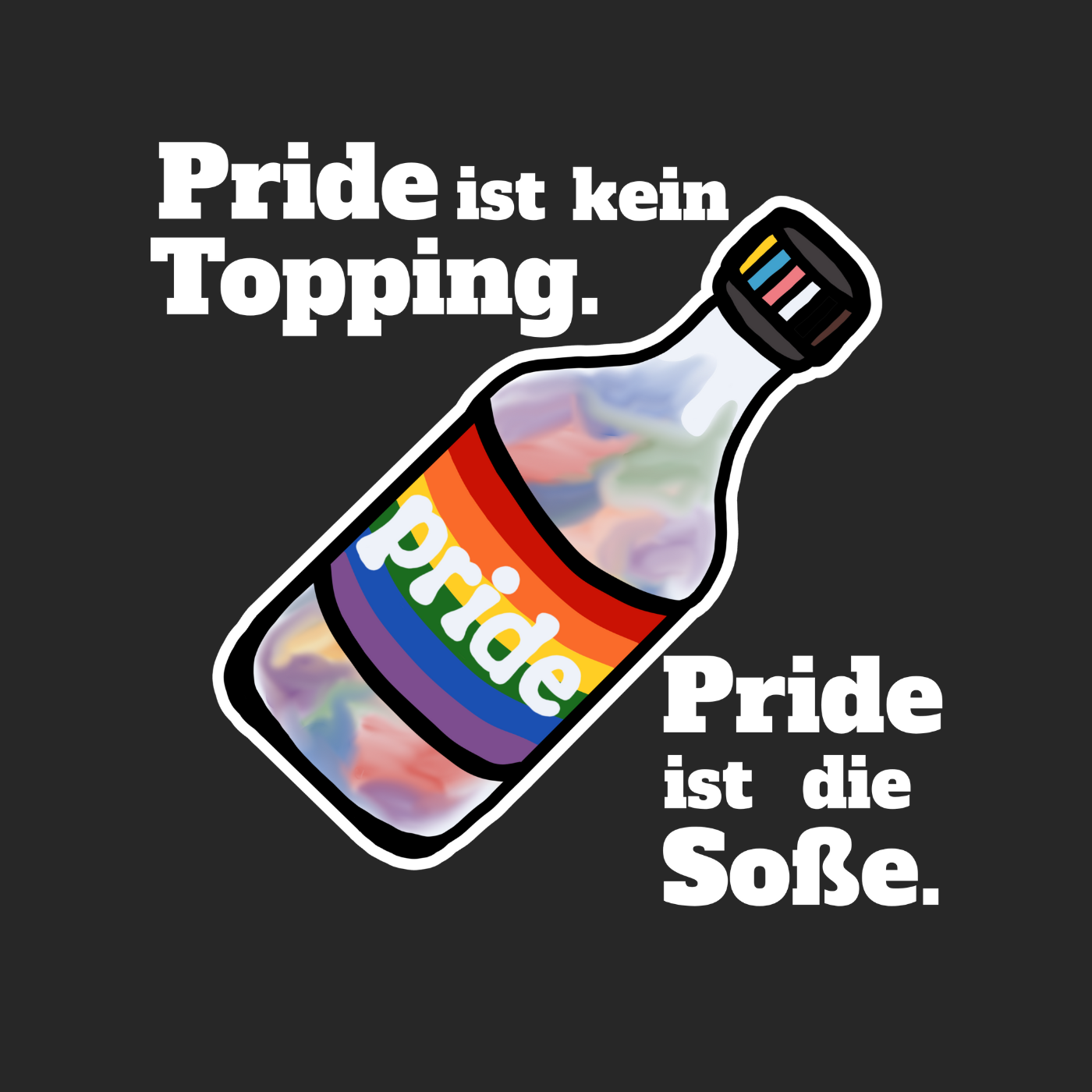 Regenbogen-Soße: Die Hauptzutat