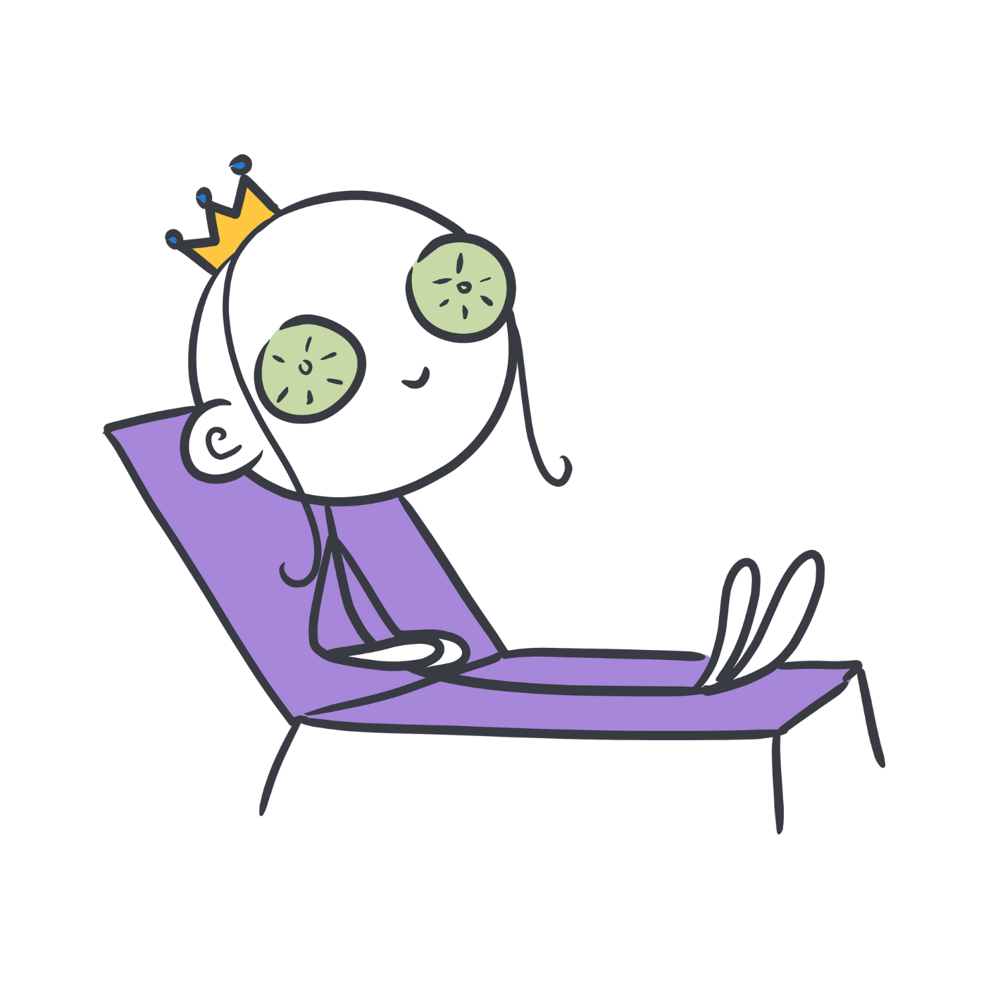 Seelenmännchen "Chill Out Edition" Frontprint