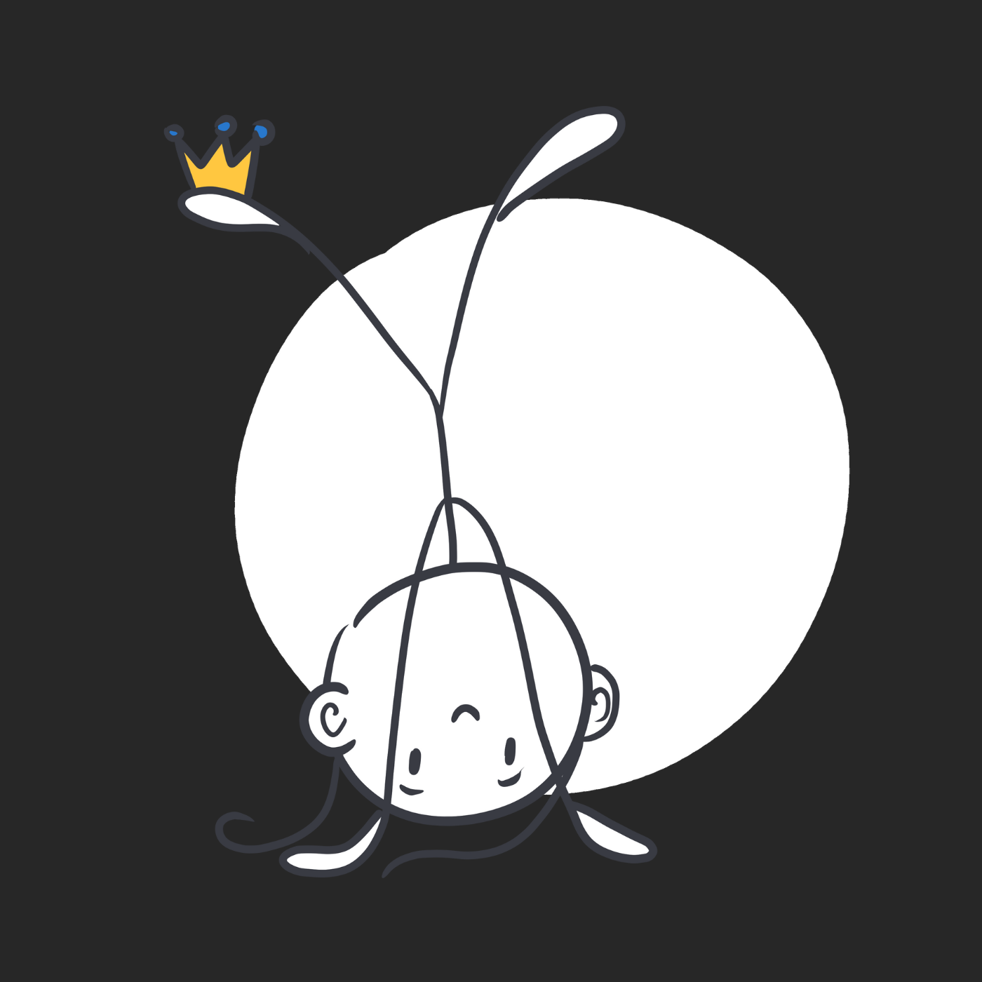 Seelenmännchen "Handstand Edition"