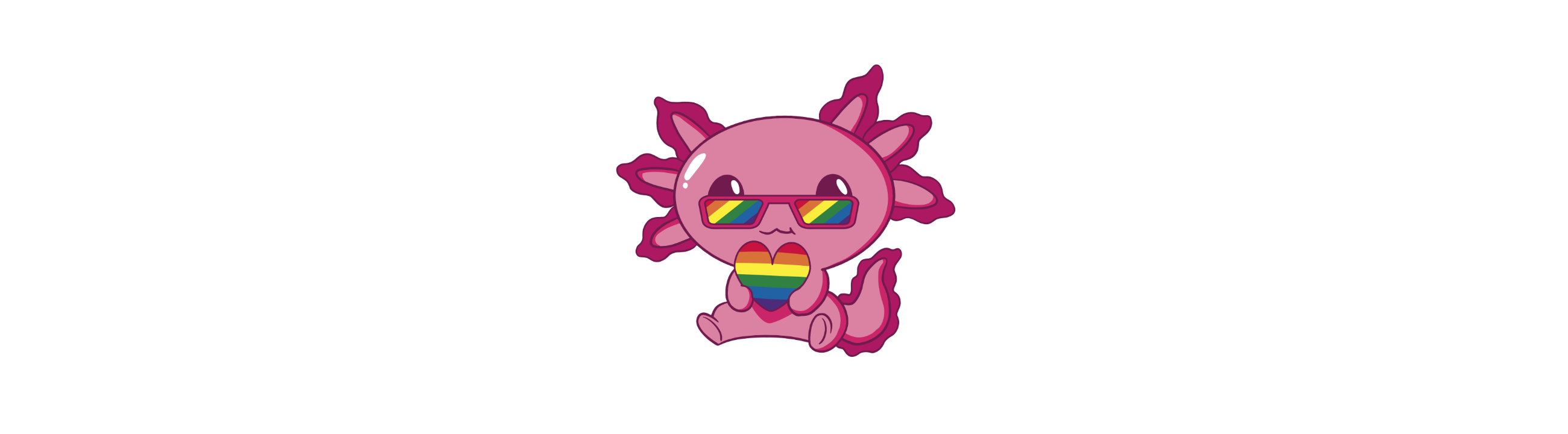 LGBTQ+ Axolotl