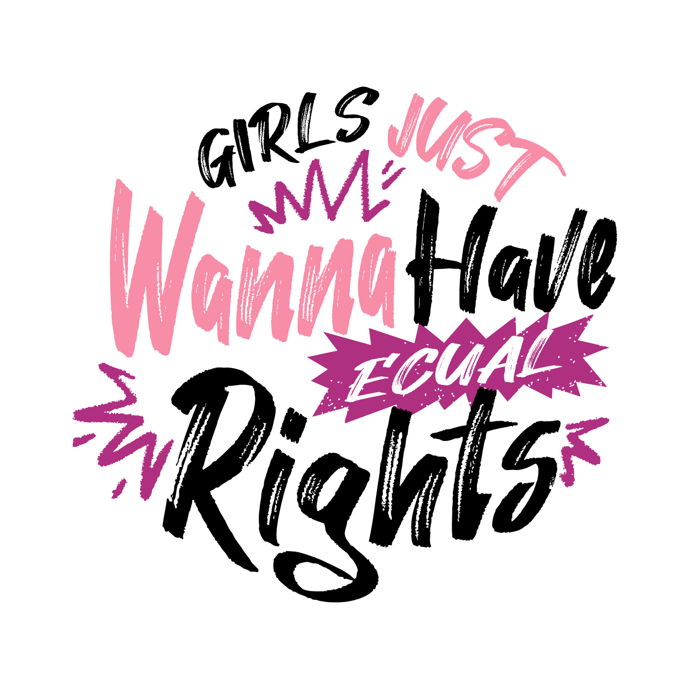 Girls Just Wanna Have Equal Rights