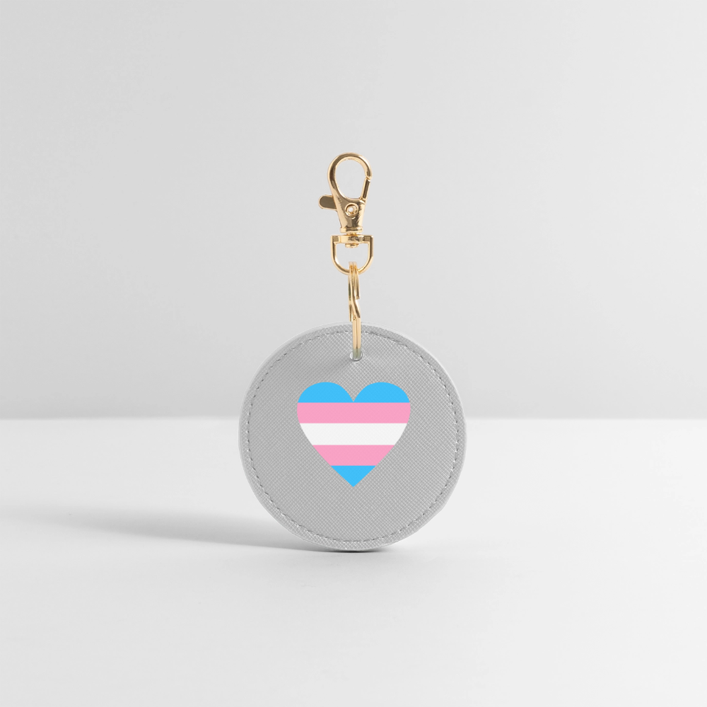 Trans Herz - BOUTIQUE Schlüsselanhänger - Grau