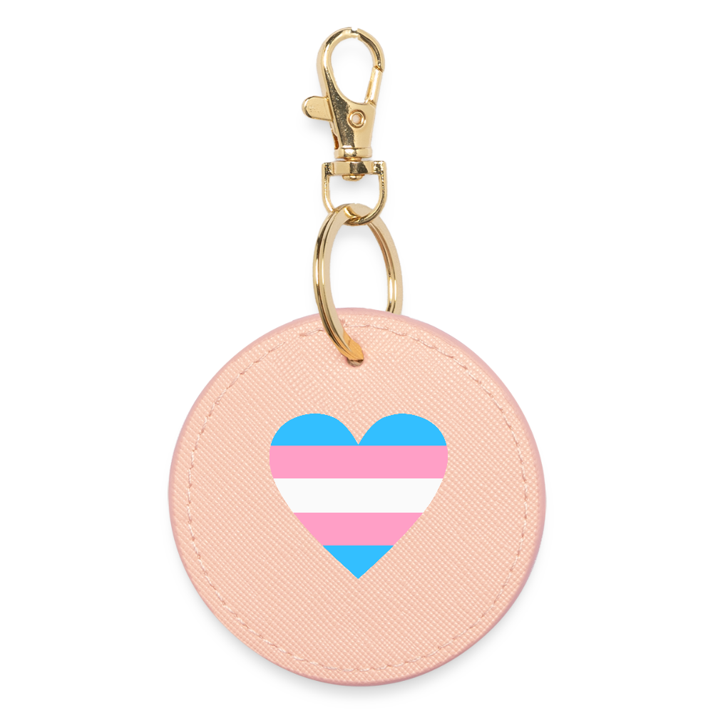 Trans Herz - BOUTIQUE Schlüsselanhänger - Hellrosa